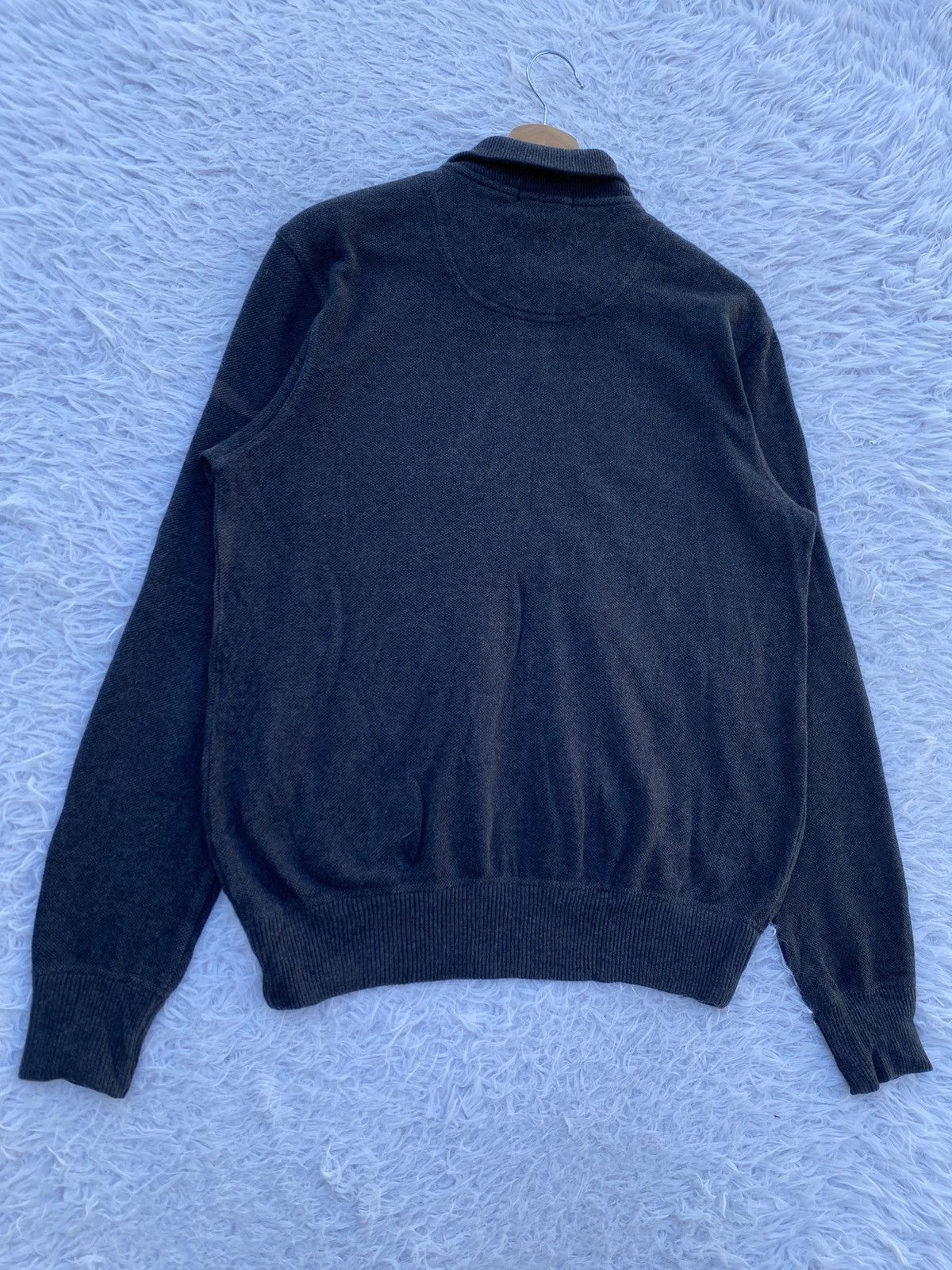 Burberry Rare Vintage Burberry London Zippered Front Pocket Sweater Size US S / EU 44-46 / 1 - 19 Thumbnail
