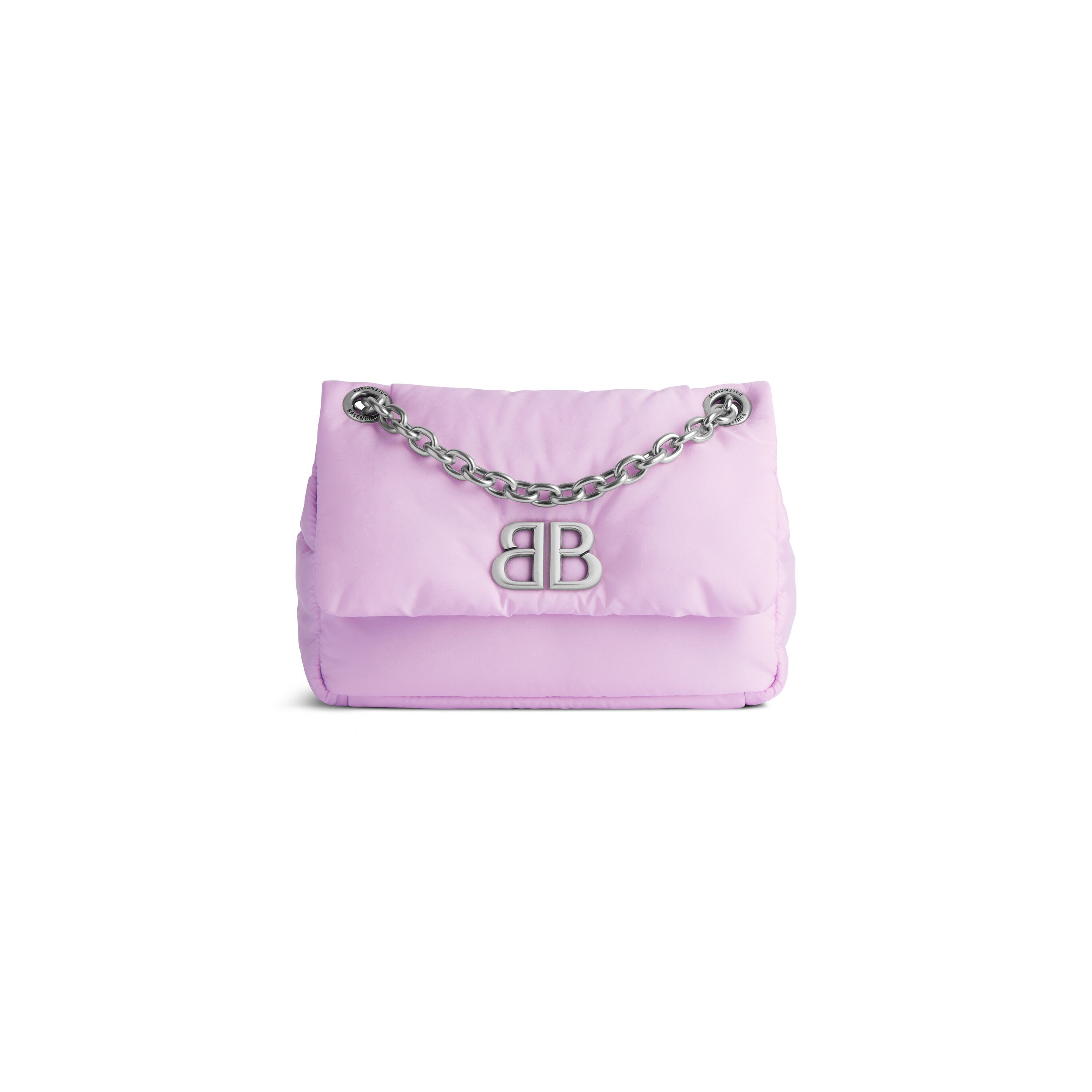 Balenciaga o1srvl11e0326 Size: OS / Monaco Mini Bag in Pink Size ONE SIZE - 1 Thumbnail