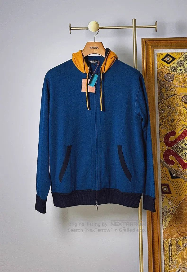 Loro Piana Loro Piana Cashmere Limited Edition Double Faced Hoodie Size L / US 10 / IT 46 - 1 Thumbnail