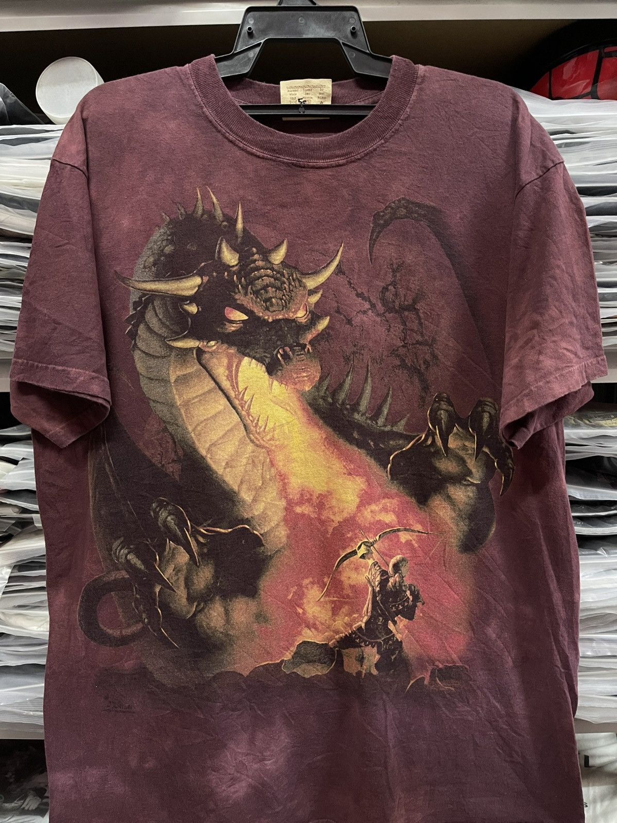 The Mountain Vintage Y2K The Mountain Dragon Archer🔥🔥🔥 Size US L / EU 52-54 / 3 - 2 Thumbnail