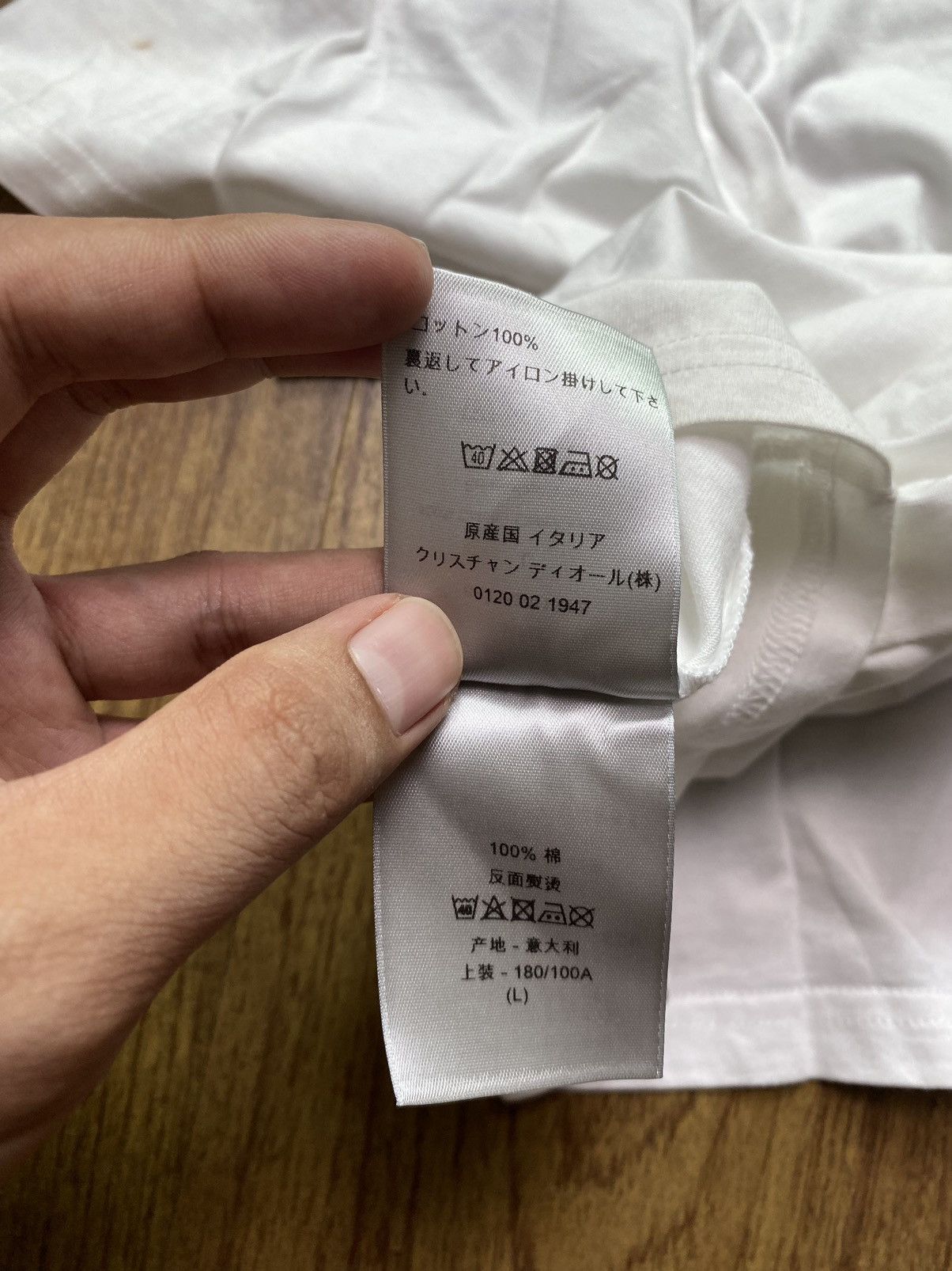 Dior FW17 Dior Homme They Should Just Let Us Rave Tee Size US L / EU 52-54 / 3 - 8 Thumbnail