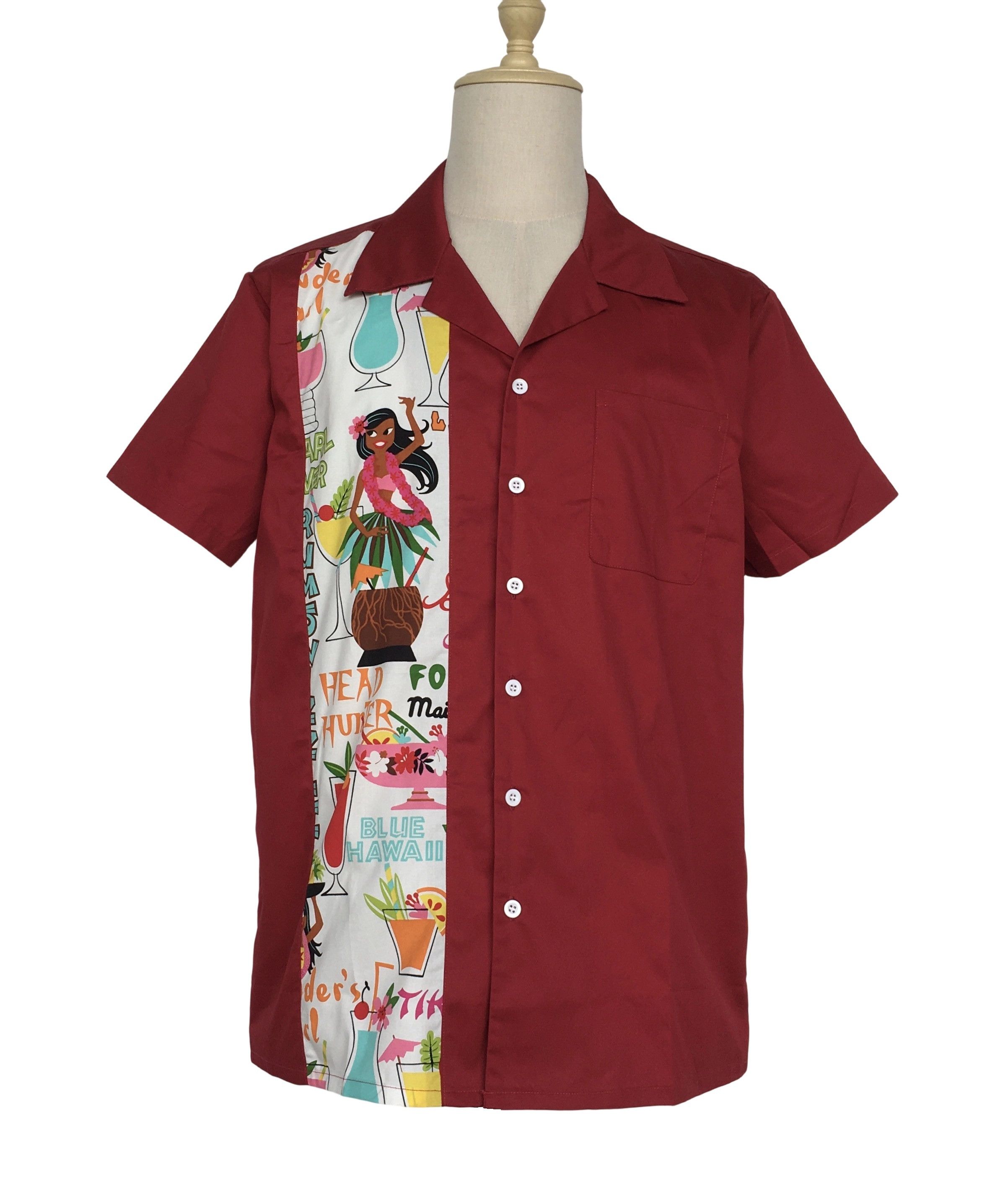 Other Hawaiian Summer Shirt Casual Style Hula Girl Pattern Size US XL / EU 56 / 4 - 1 Thumbnail
