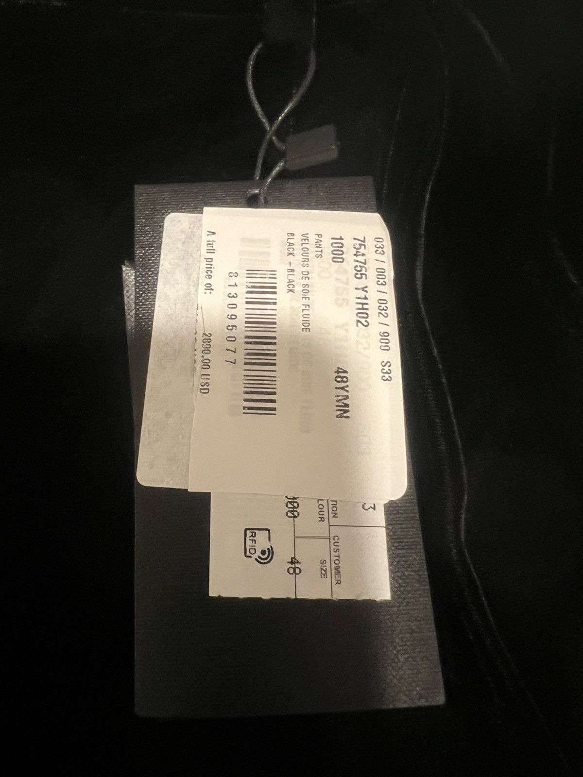 Saint Laurent Paris Saint Laurent wide leg velvet pants. 48/32. $2890 Size US 32 / EU 48 - 10 Thumbnail