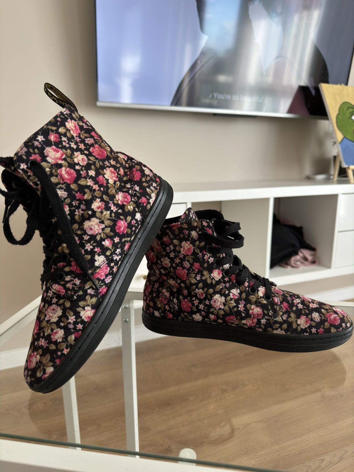 Dr. Martens Dr Martens roses flowers boots Size US 7 / IT 37 - 5 Thumbnail