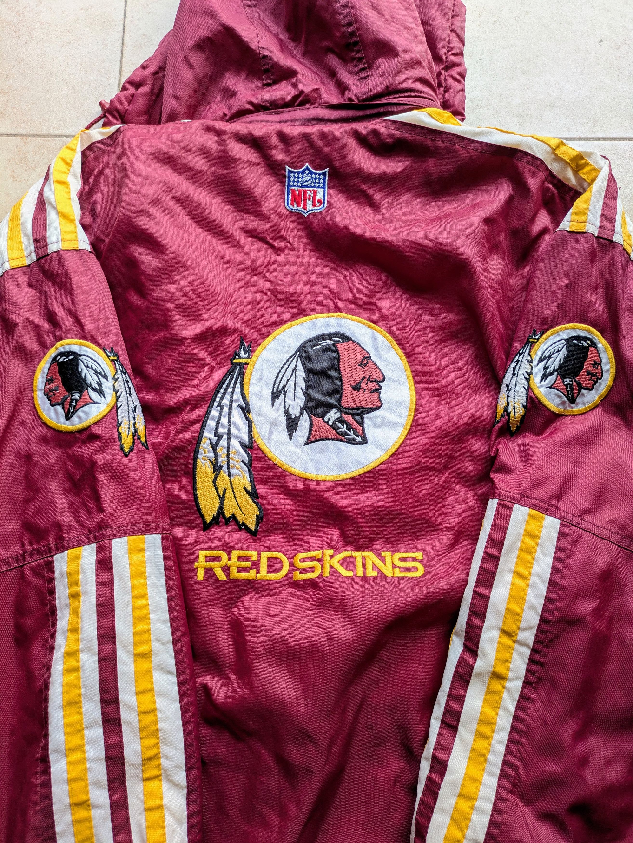 Starter Washington Redskins 90s STARTER puffer XL red NFL vtg Size US XL / EU 56 / 4 - 3 Thumbnail