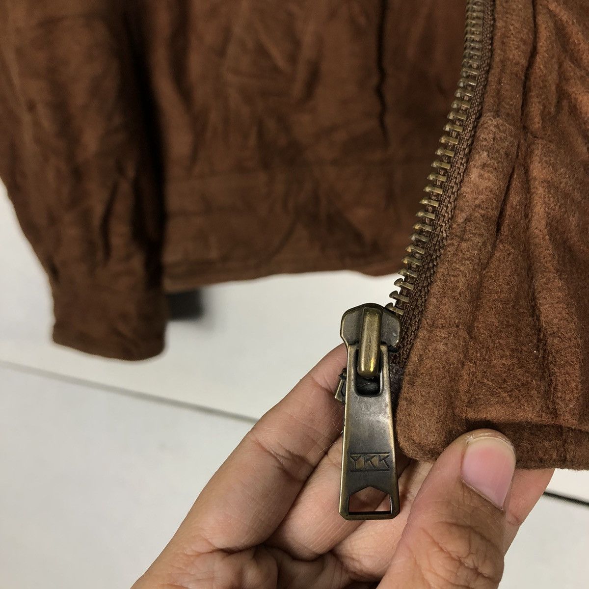 Japanese Brand 🔥80’s Vintage Cropped Genuine Leather Jacket Horse Powers Size US L / EU 52-54 / 3 - 14 Thumbnail