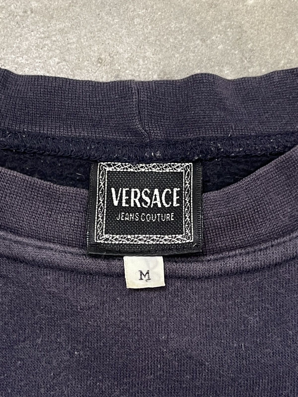 Versace Jeans Couture Vintage Versace Jeans Couture Sweater Big Spellout Logo Size US M / EU 48-50 / 2 - 4 Thumbnail