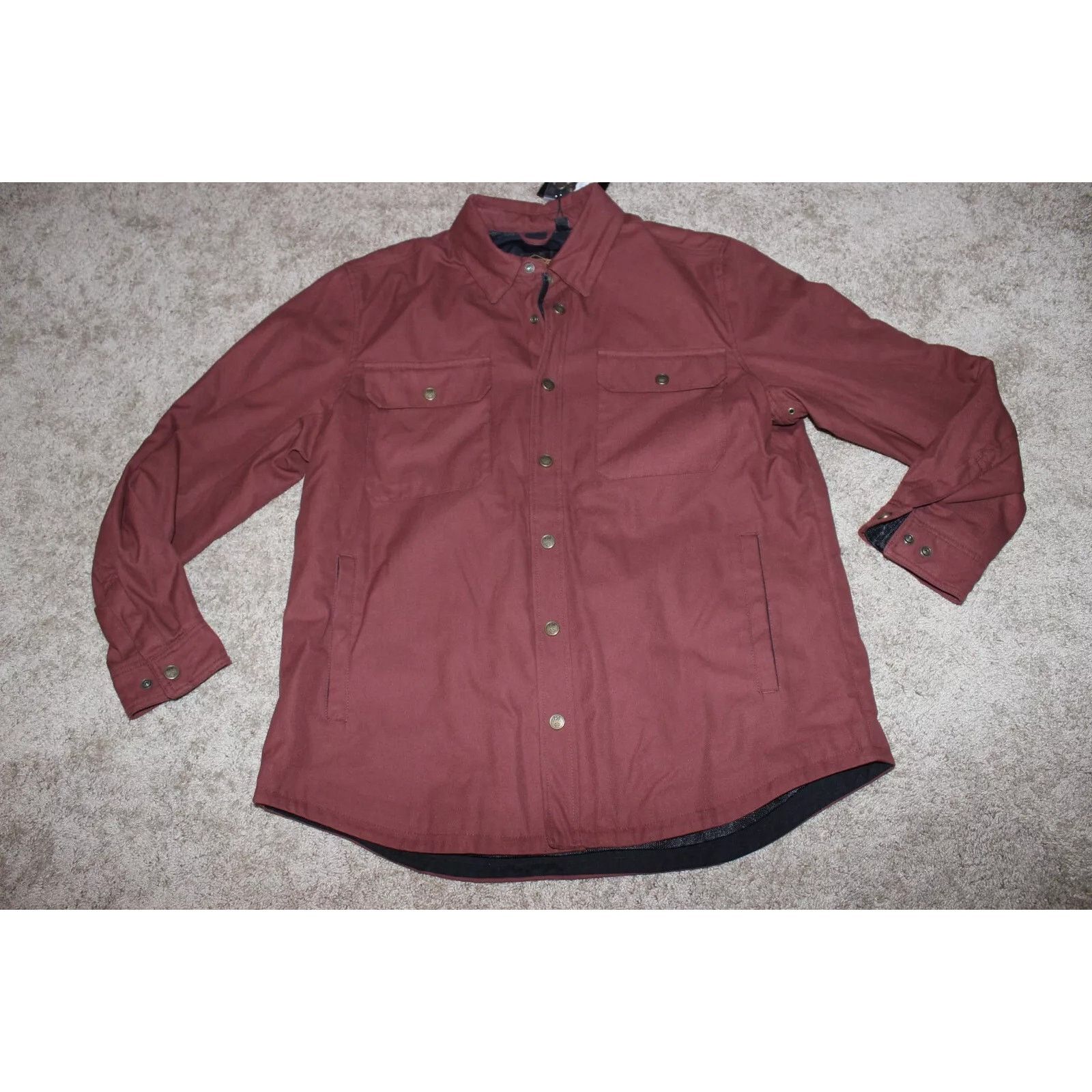 Harley Davidson Harley Davidson Anniversary Red Logo Riding Jacket Sz XL Size US XL / EU 56 / 4 - 7 Thumbnail