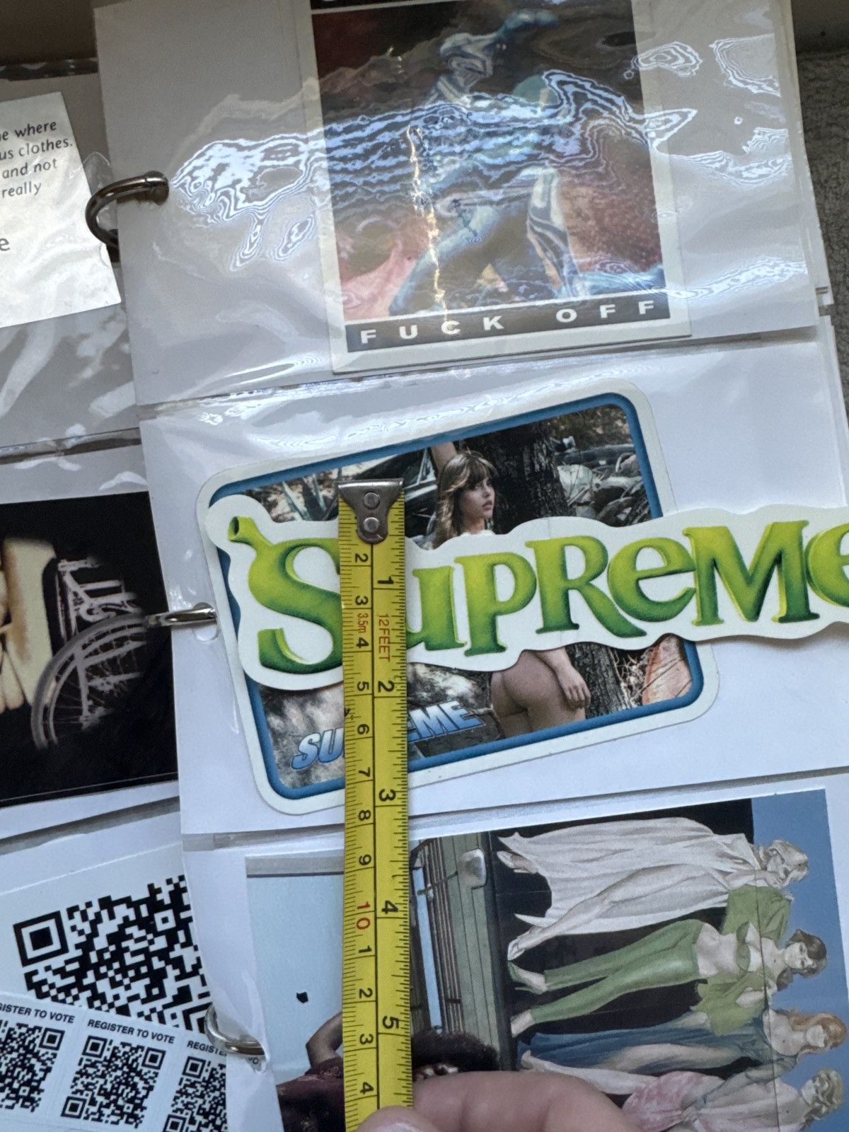 Supreme Supreme Shrek Sticker Size ONE SIZE - 3 Thumbnail