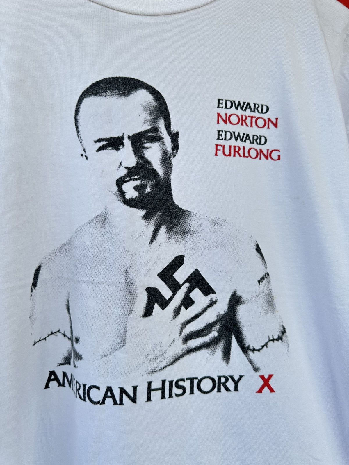 Vintage Rare Vintage 90s American History X Tee Size US L / EU 52-54 / 3 - 2 Thumbnail