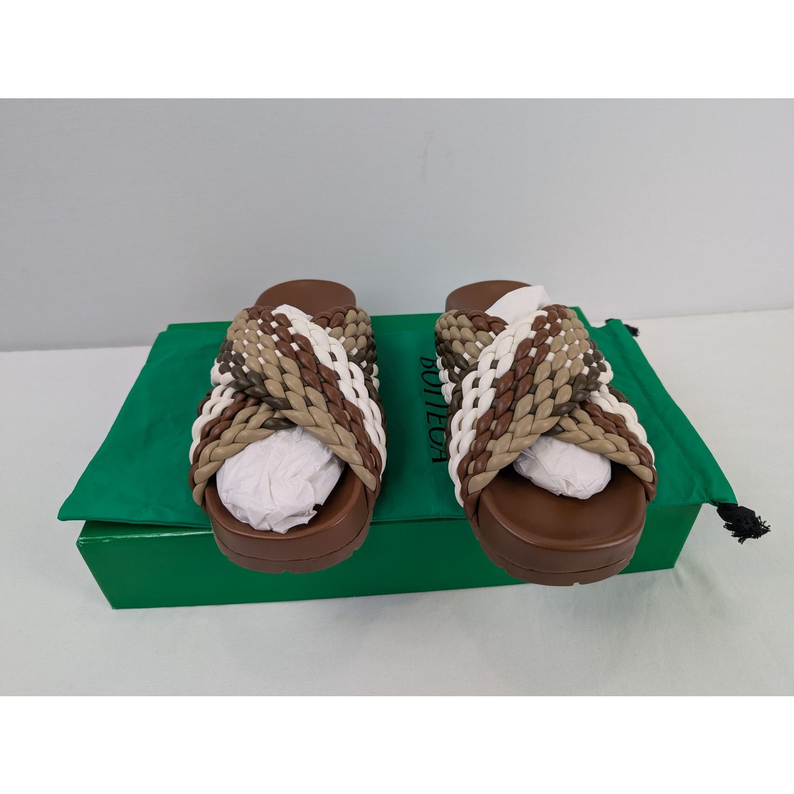 Bottega Veneta o1rshd1 Tarik Sandal Slipper in Multicolor Size US 9 / EU 42 - 19 Thumbnail