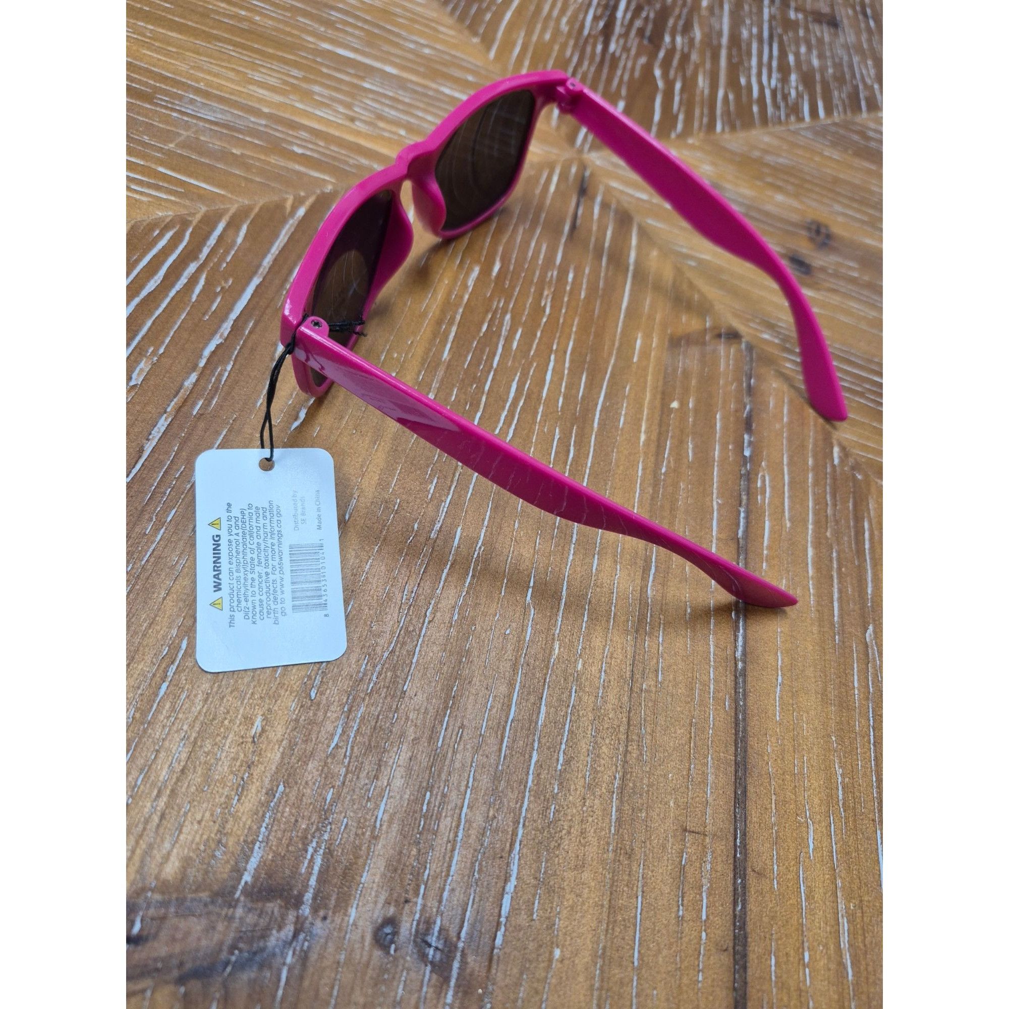 Other Pink UV 400 Protection Sunglasses With Tag - Stylish Retro W Size ONE SIZE - 5 Thumbnail