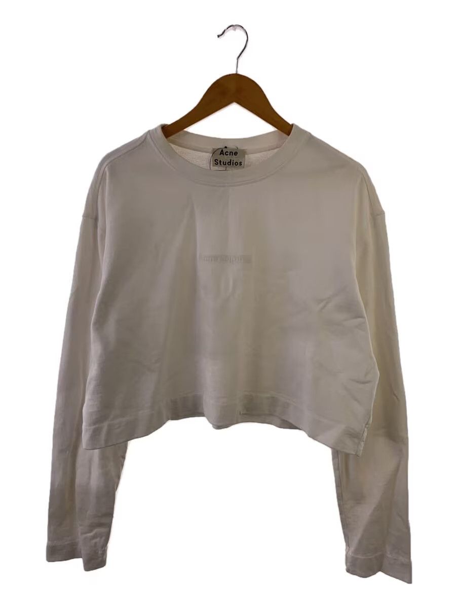 Acne Studios Cropped Boxy Sweatshirt Size US S / EU 44-46 / 1 - 1 Thumbnail