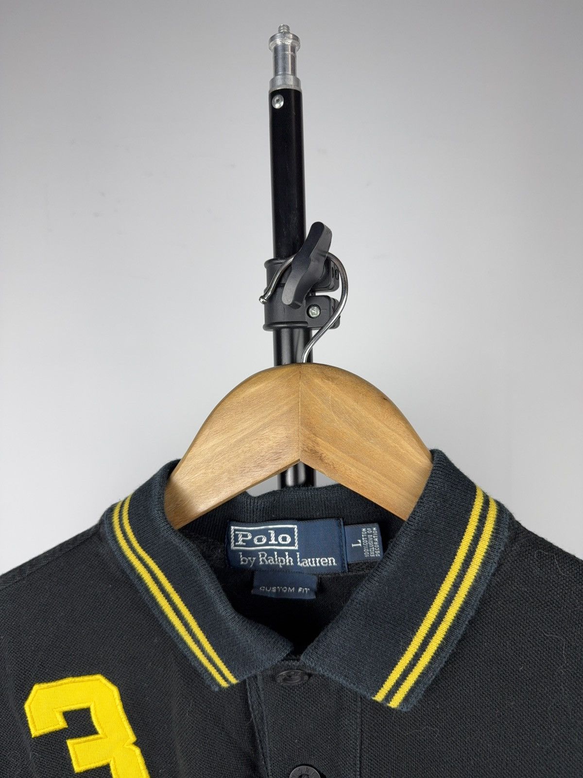 Polo Ralph Lauren Vintage 90s Polo Ralph Lauren NY Big Pony #3 Polo Shirt Size US L / EU 52-54 / 3 - 5 Thumbnail