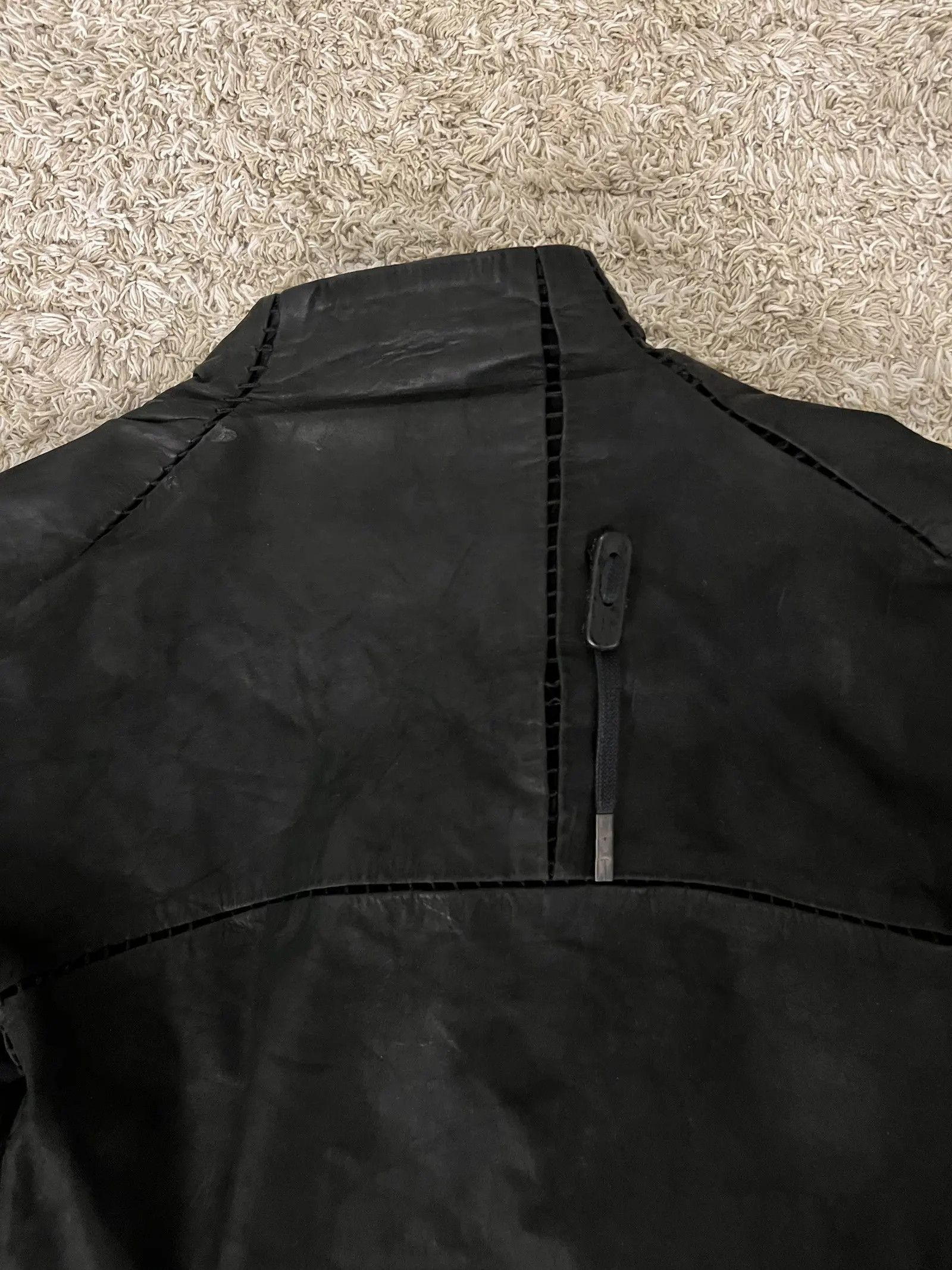 Boris Bidjan Saberi wj1 open stitch calf Leather Jacket Womens xs Size XS / US 0-2 / IT 36-38 - 4 Thumbnail