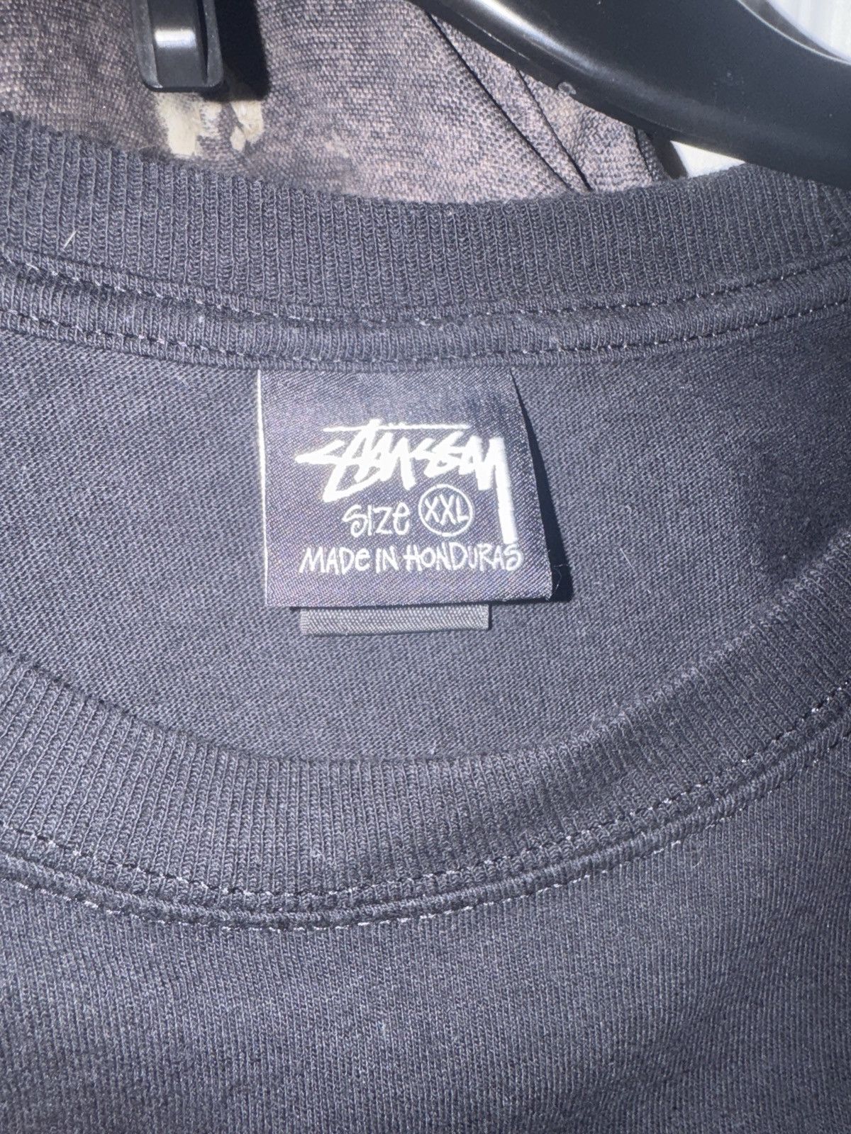 Stussy Stussy Black T Shirt Size US XXL / EU 58 / 5 - 2 Thumbnail