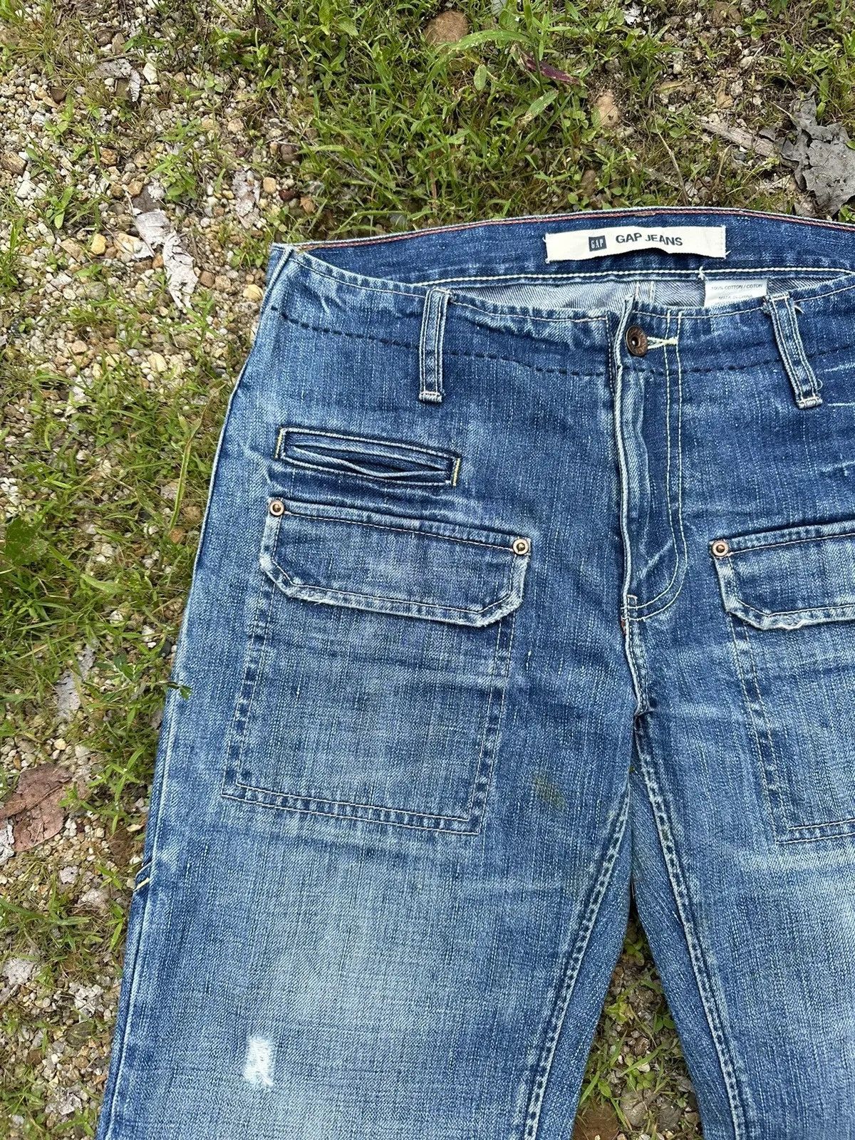 In The Attic STEALS!! GAP Jeans Vintage Work Wear VERY RARE Denim Pants Size US 29 - 4 Thumbnail