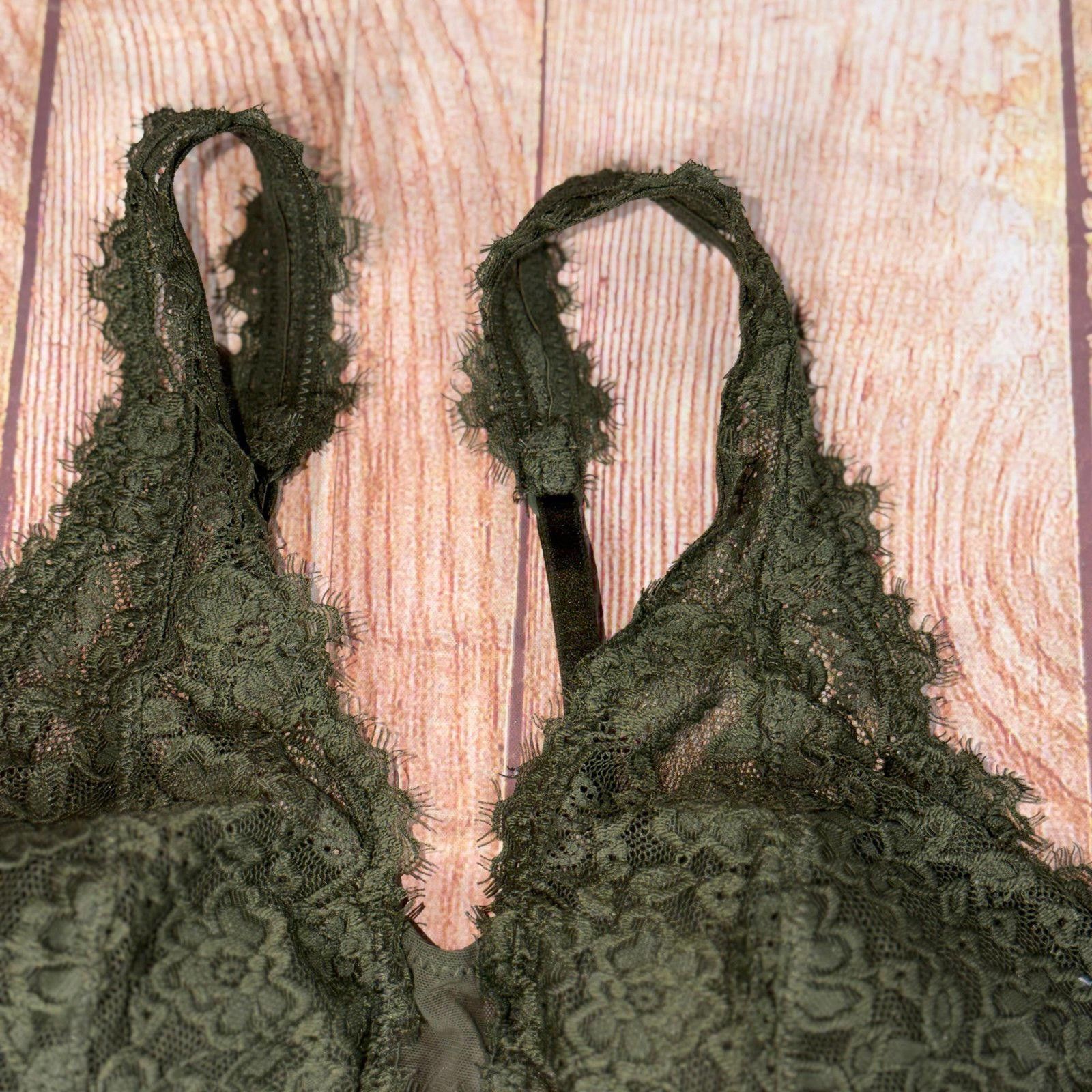 Other Aerie XS Green Bralette Size ONE SIZE - 4 Thumbnail