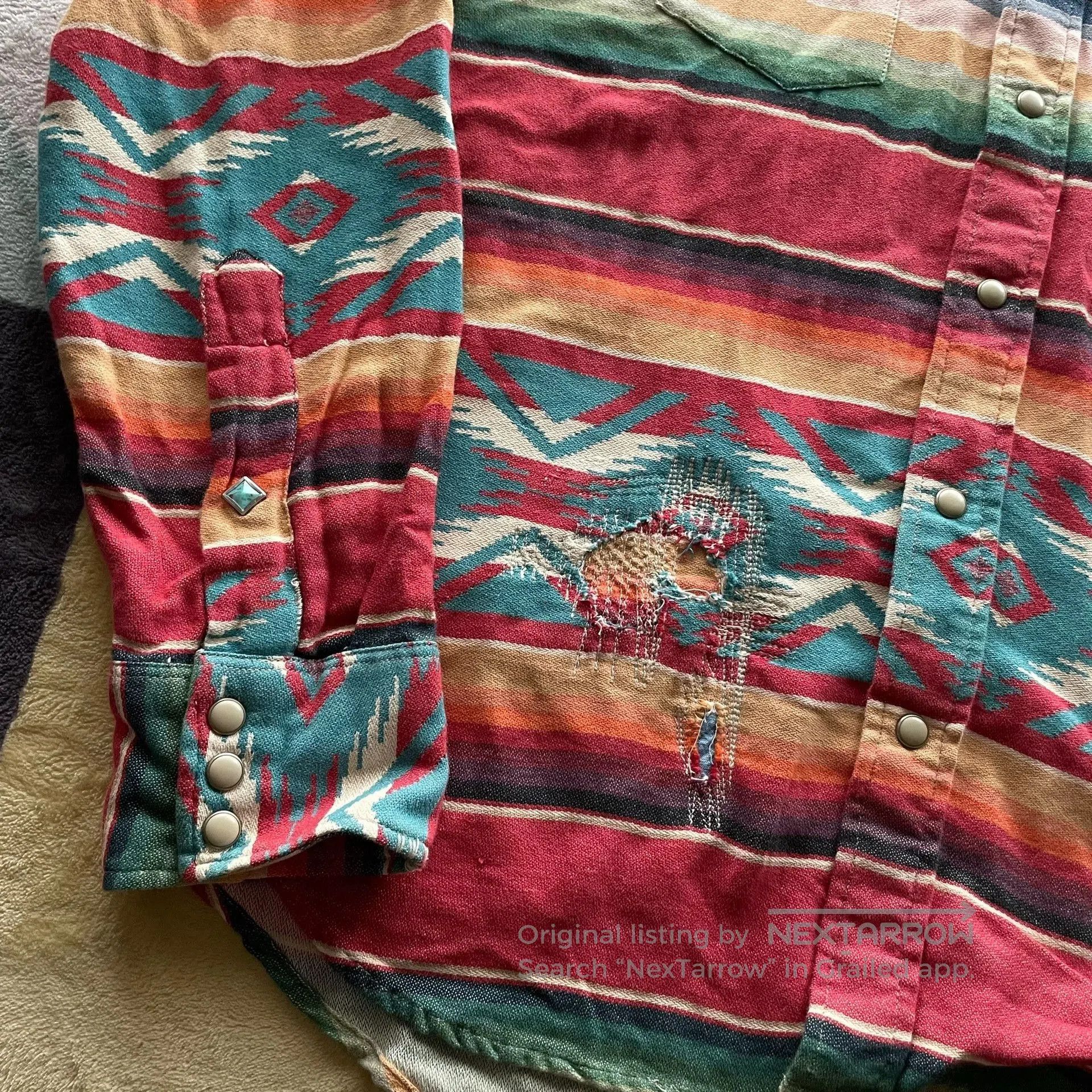 RRL Ralph Lauren RRL Double RL Southwest Shirt. Size US S / EU 44-46 / 1 - 6 Thumbnail