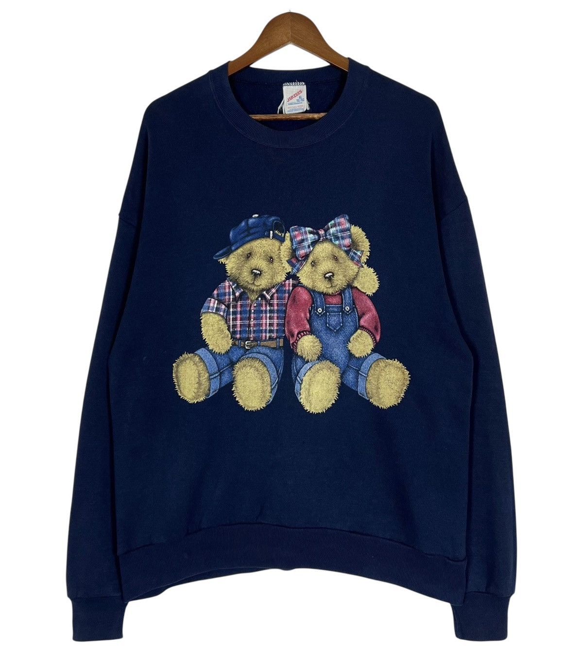 90s Vintage Teddy Bear Art Sweatshirt