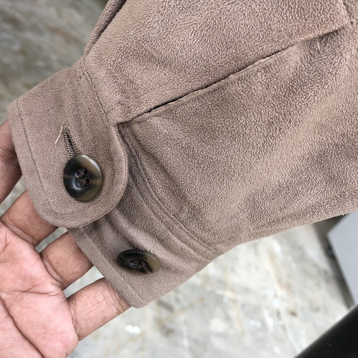 Japanese Brand Vintage Intermezzo Suede Bomber Jacket Size US M / EU 48-50 / 2 - 13 Thumbnail