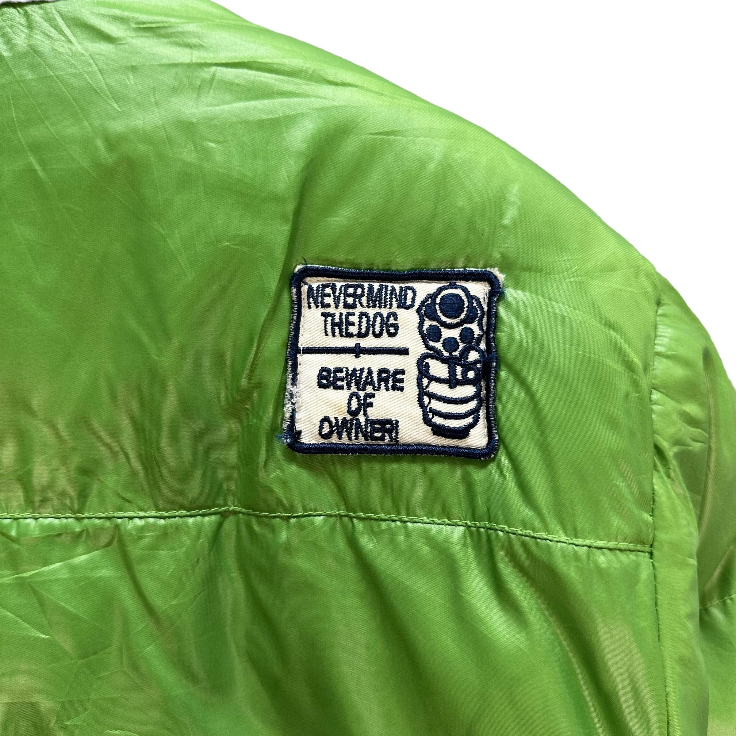 Japanese Brand FOURSEASON Patches Logo Green Puffer Jacket #A32-0719 Size US XL / EU 56 / 4 - 15 Thumbnail