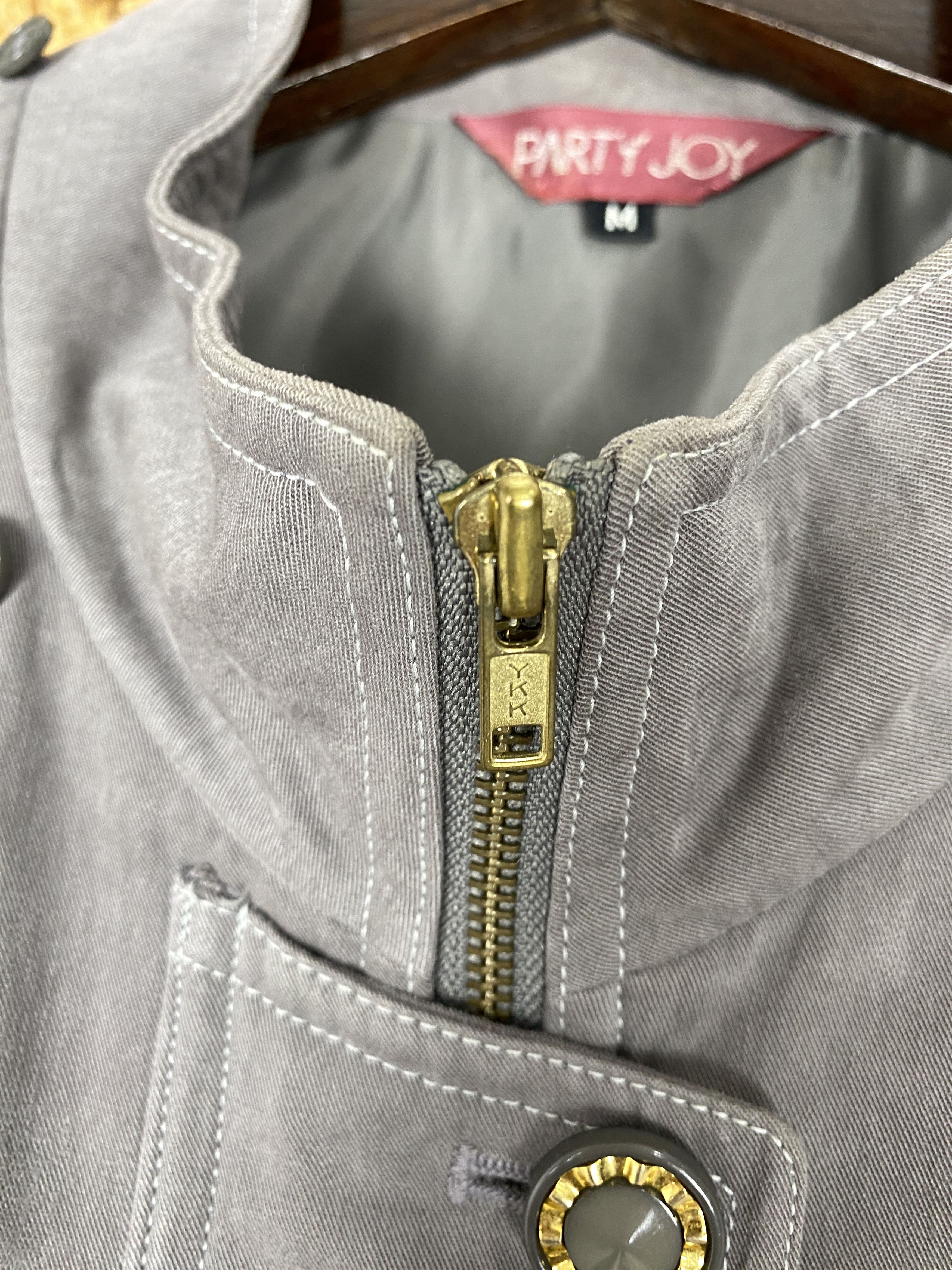 Japanese Brand Vintage Party Joy Long Jacket Parkas J2205 Size US M / EU 48-50 / 2 - 3 Thumbnail