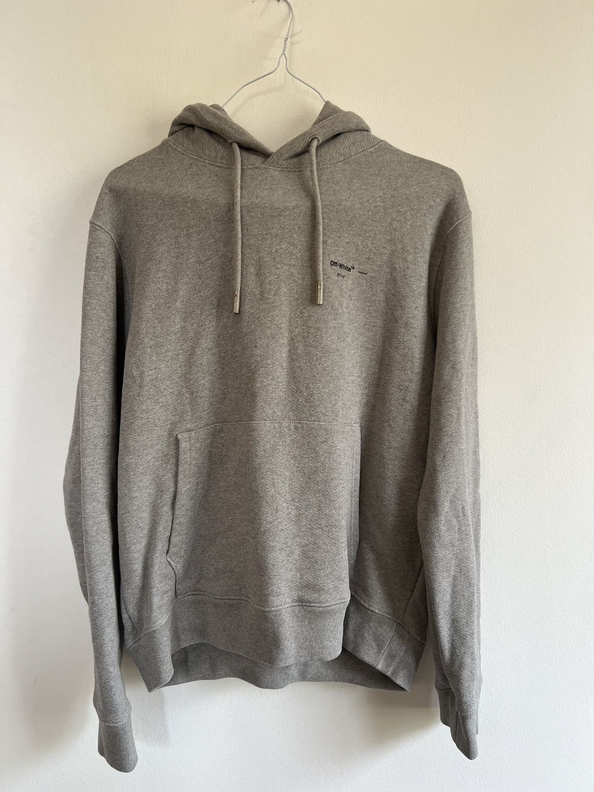 Off-White Off white small logo Hoodie Size US M / EU 48-50 / 2 - 2 Thumbnail