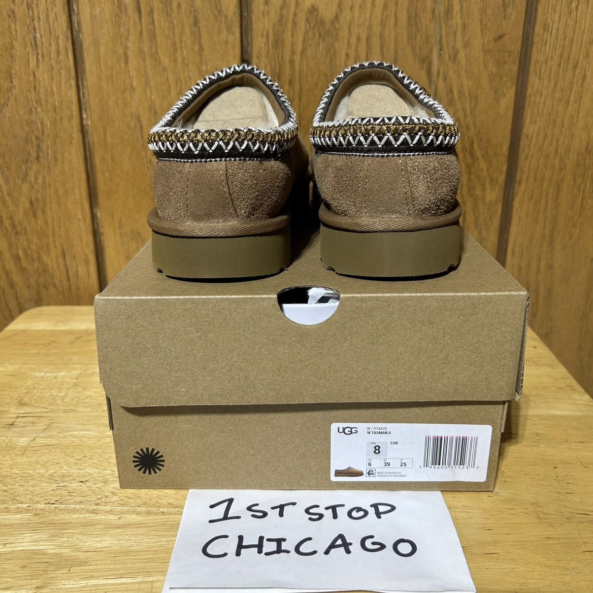 Ugg UGG Tasman II Slippers Chestnut Shoes Suede Womens 8 NEW Size US 8 / IT 38 - 4 Thumbnail