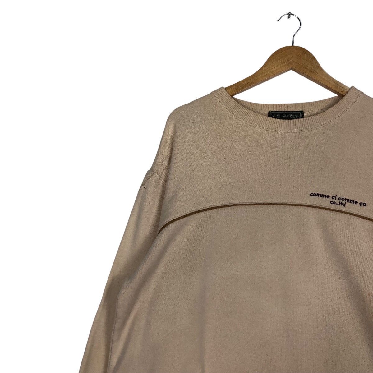 Japanese Brand × Vintage Comme ci comme co japanese brand sweatshirt shirt large Size US L / EU 52-54 / 3 - 6 Thumbnail