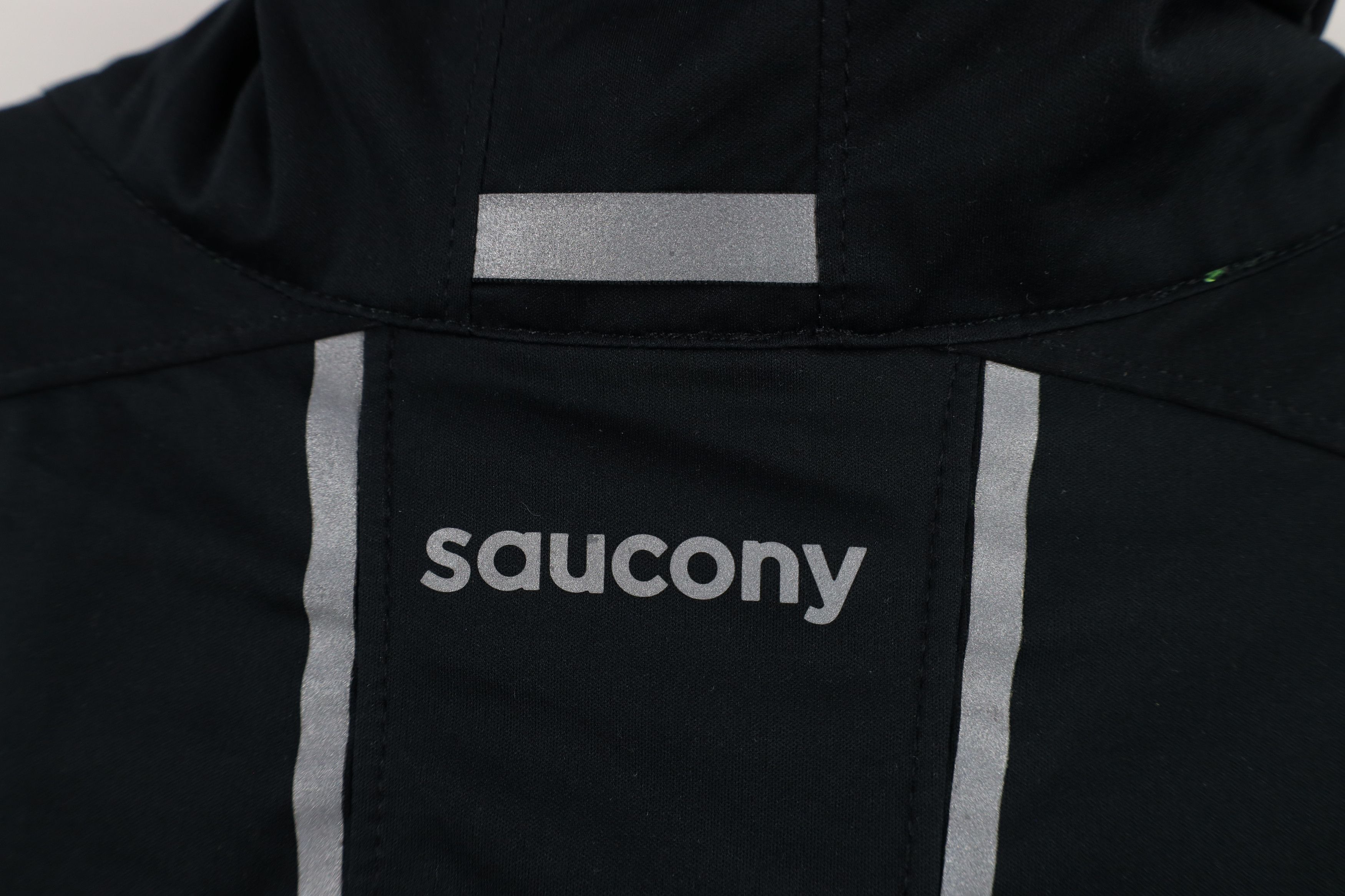 Saucony × Vintage Saucony Running Reflective Running Jogging Full Zip Jacket Size US L / EU 52-54 / 3 - 13 Thumbnail