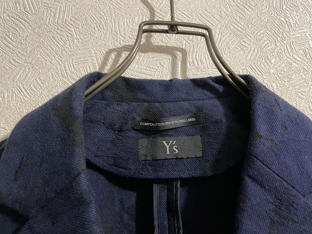 Yohji Yamamoto Y's Yohji Yamamoto Jacquard Tailored Jacket Size US M / EU 48-50 / 2 - 6 Thumbnail