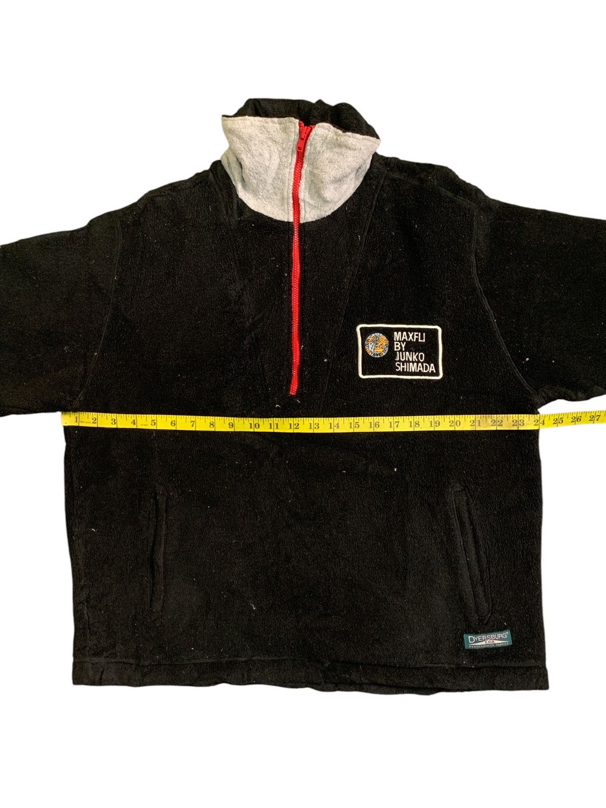 Dunlop × Japanese Brand × Junko Shimada Maxfli By Junko Shimada Half Zipper Fleece Sweater Size US M / EU 48-50 / 2 - 9 Thumbnail