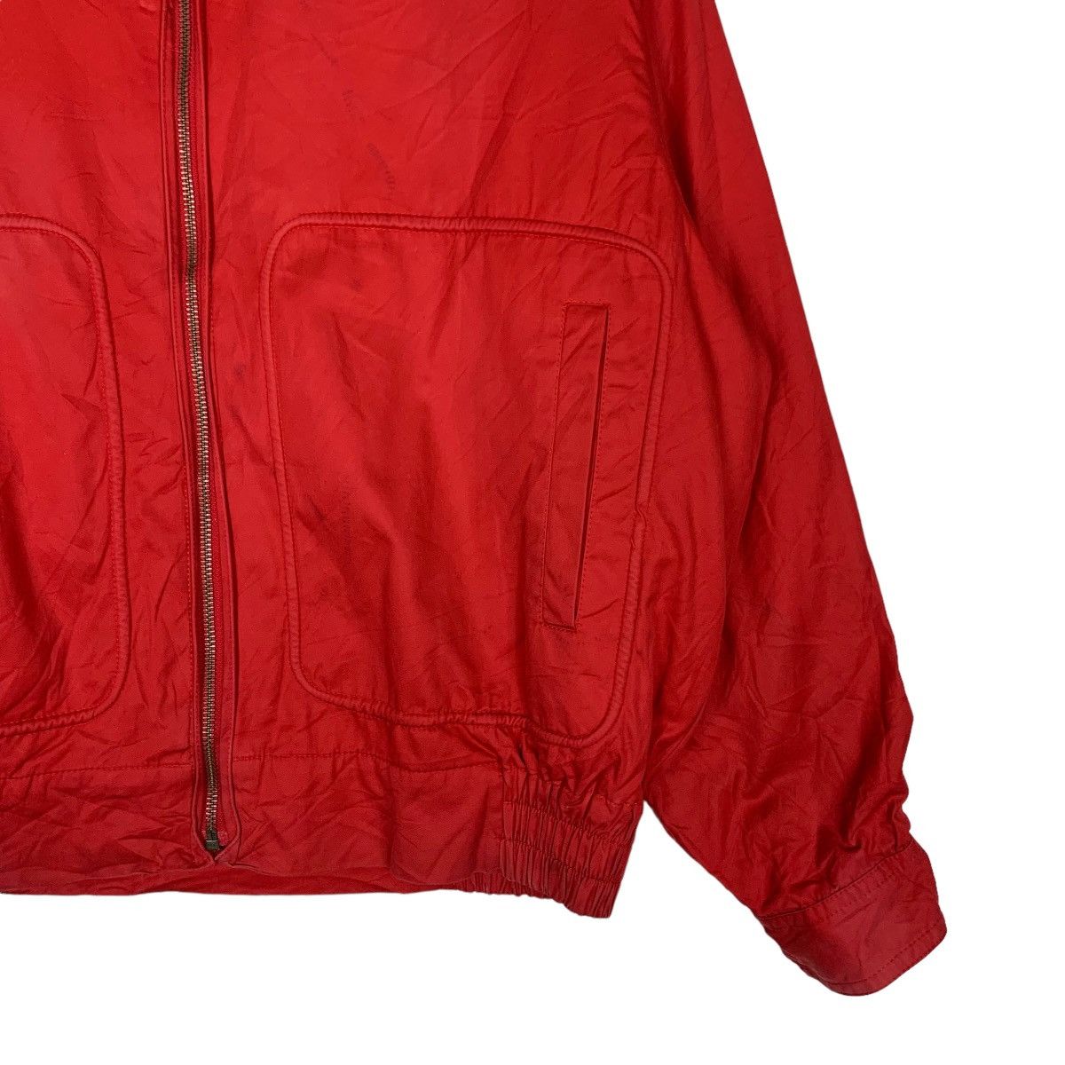 Japanese Brand Vintage FULL MARK Checked Lined Red Casual Jacket #0307-C14 Size US M / EU 48-50 / 2 - 5 Thumbnail