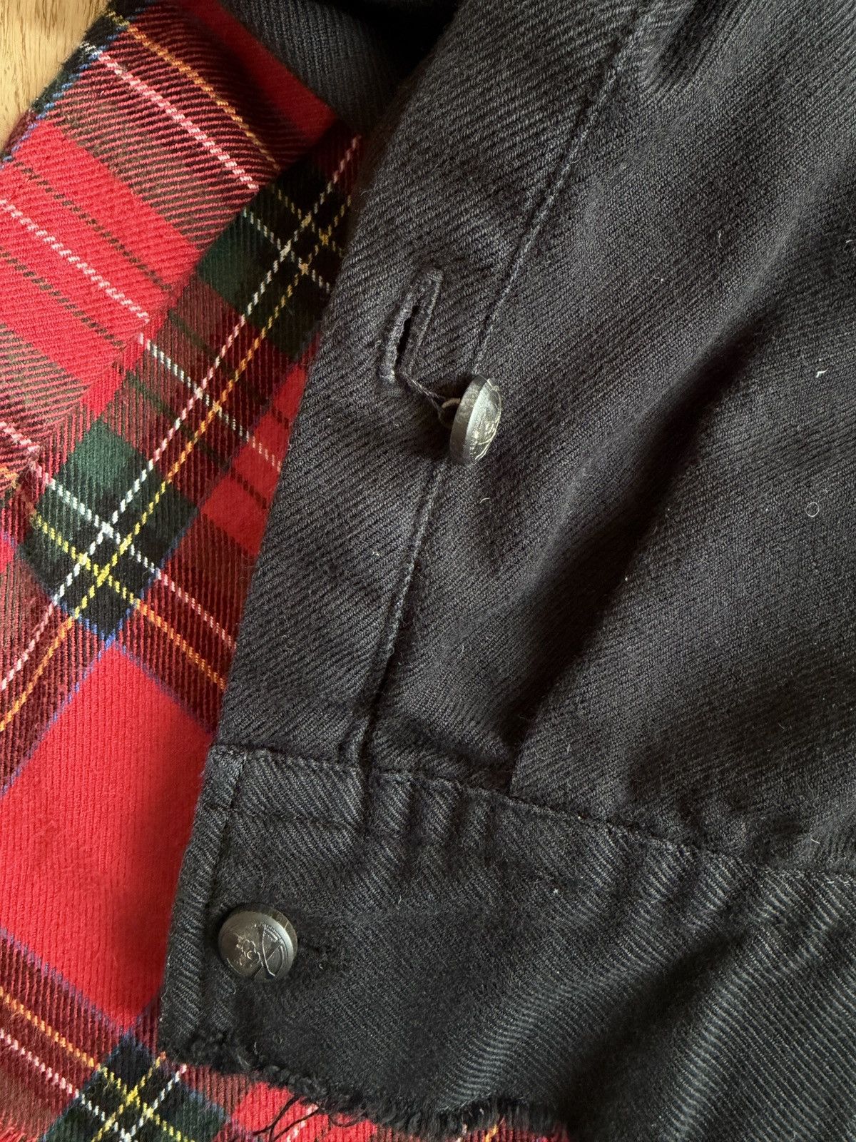 Mastermind World Mastermind World Distressed Flannel Size US M / EU 48-50 / 2 - 3 Thumbnail
