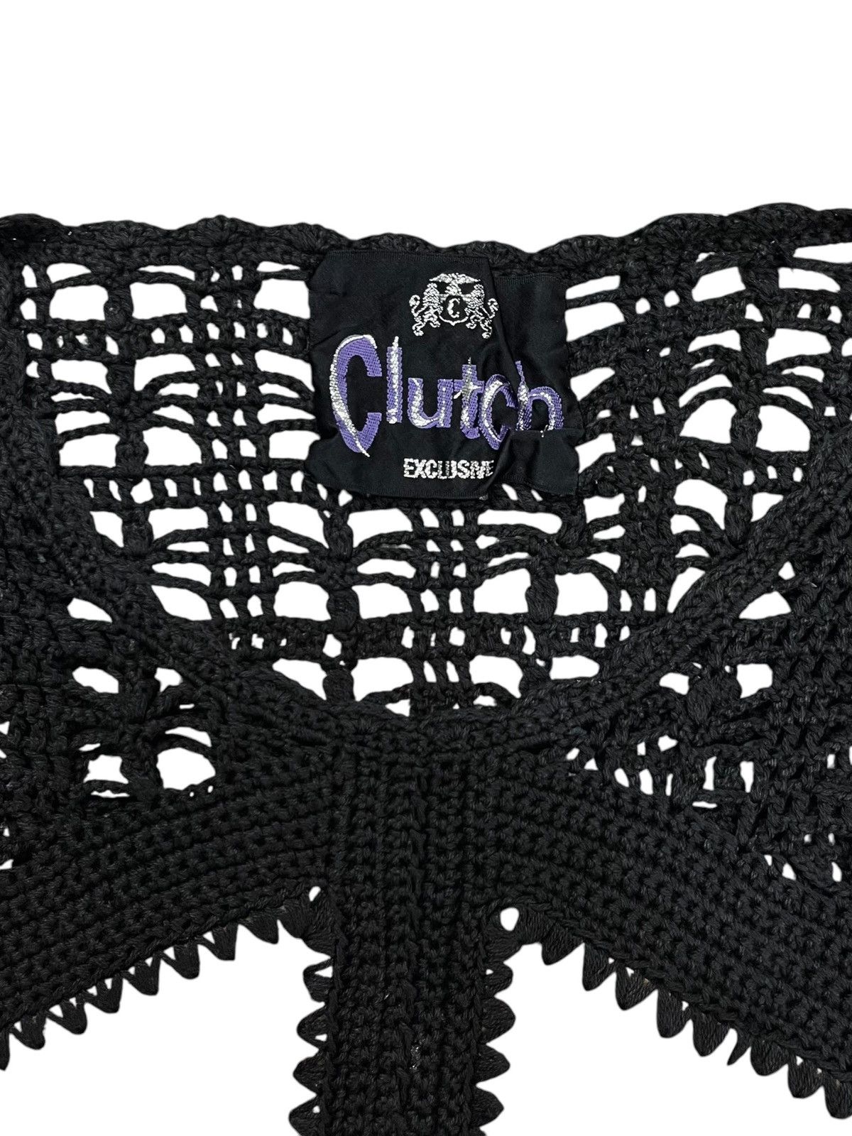 14th Addiction 2000s Clutch Exclusive - Open Knitted Ethnic Fringe Top Size US M / EU 48-50 / 2 - 6 Thumbnail