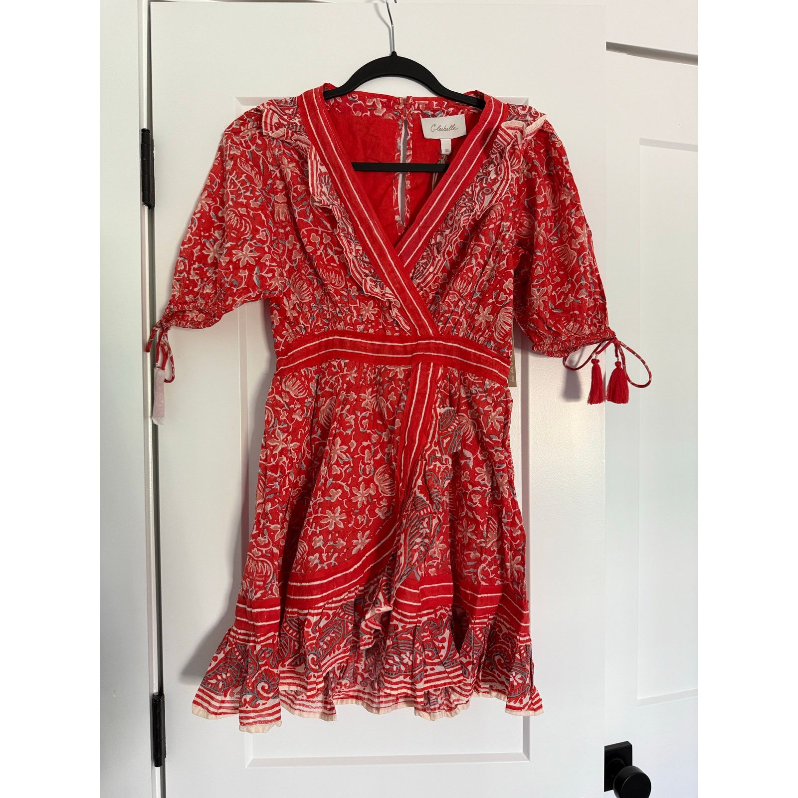 Cleobella $218 New Cleobella Blair Dress - red - XS Size XS / US 0-2 / IT 36-38 - 4 Thumbnail
