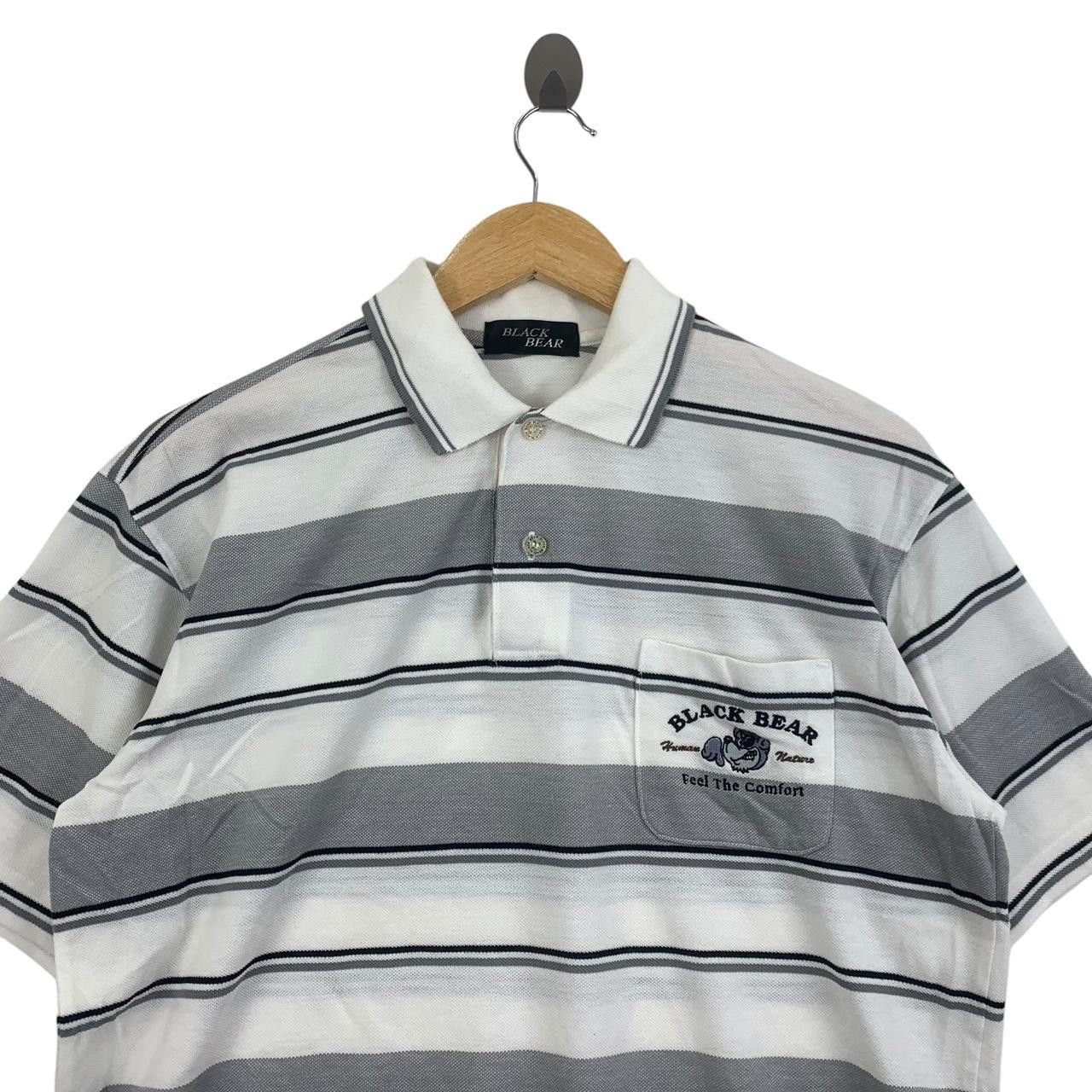 Vintage Vintage BLACK BEAR GOLF Embroidered Logo Polo Tee Shirt Top Size M / US 6-8 / IT 42-44 - 2 Thumbnail