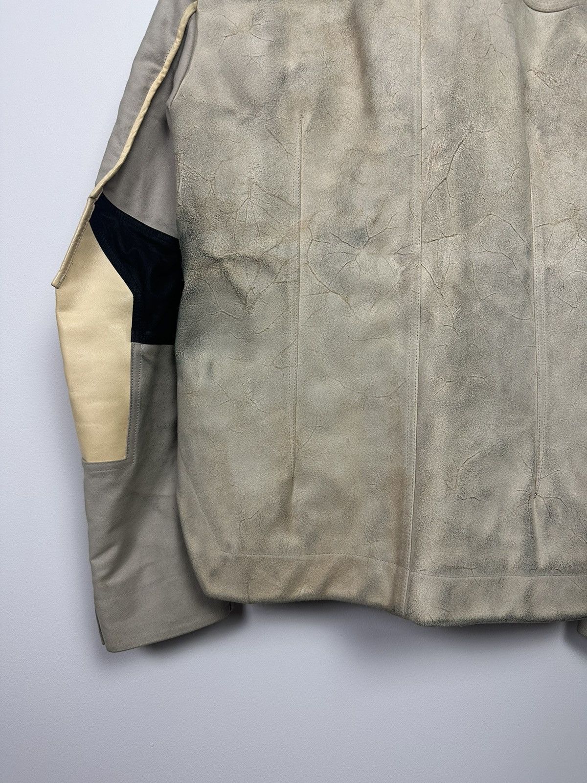 Rick Owens FW14 ‘MOODY’ Cowskin Fencing Jacket Size US L / EU 52-54 / 3 - 9 Thumbnail