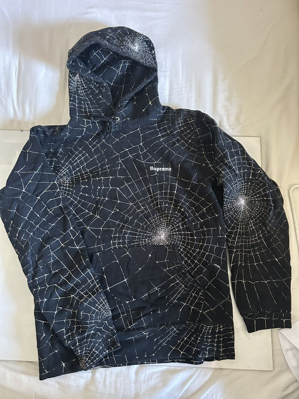 Supreme Spider Web Hoodie | Grailed