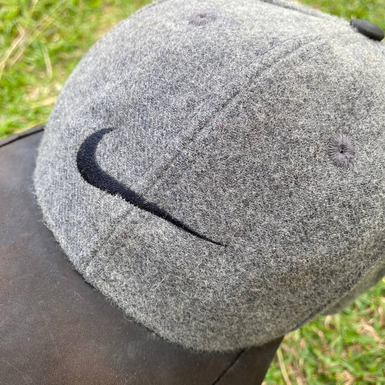 Nike Vintage Nike Air Wool cap hat y2k Size ONE SIZE - 3 Thumbnail