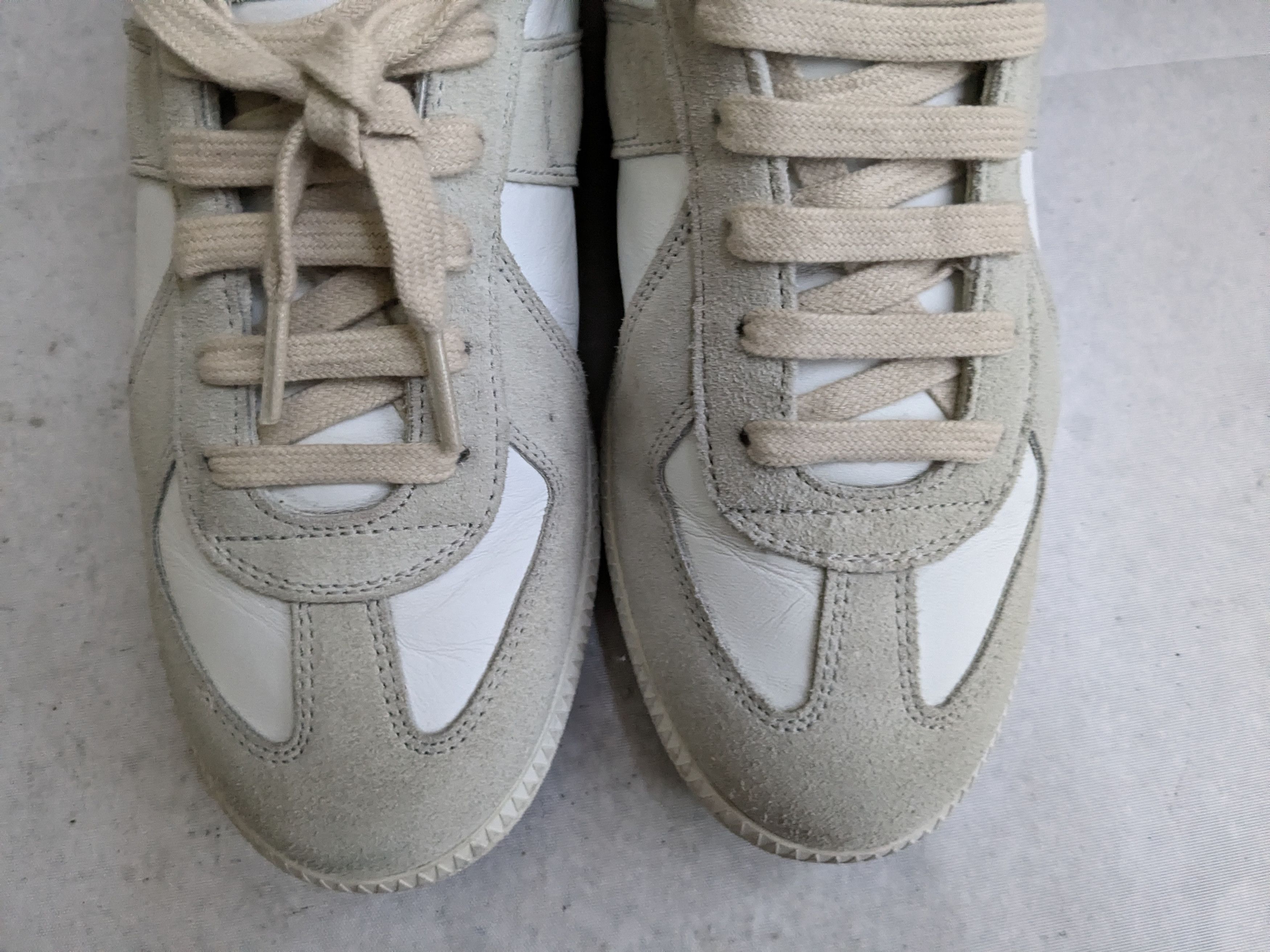 Maison Margiela Maison Margiela GAT Replica White Gray 38.5 8.5 Size US 8.5 / IT 38.5 - 3 Thumbnail
