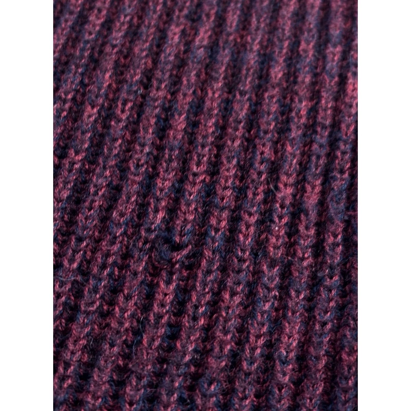 Musto Musto roll neck jumper UK10 burgundy ribbed women’s elbow patches pullover Size L / US 10 / IT 46 - 6 Thumbnail