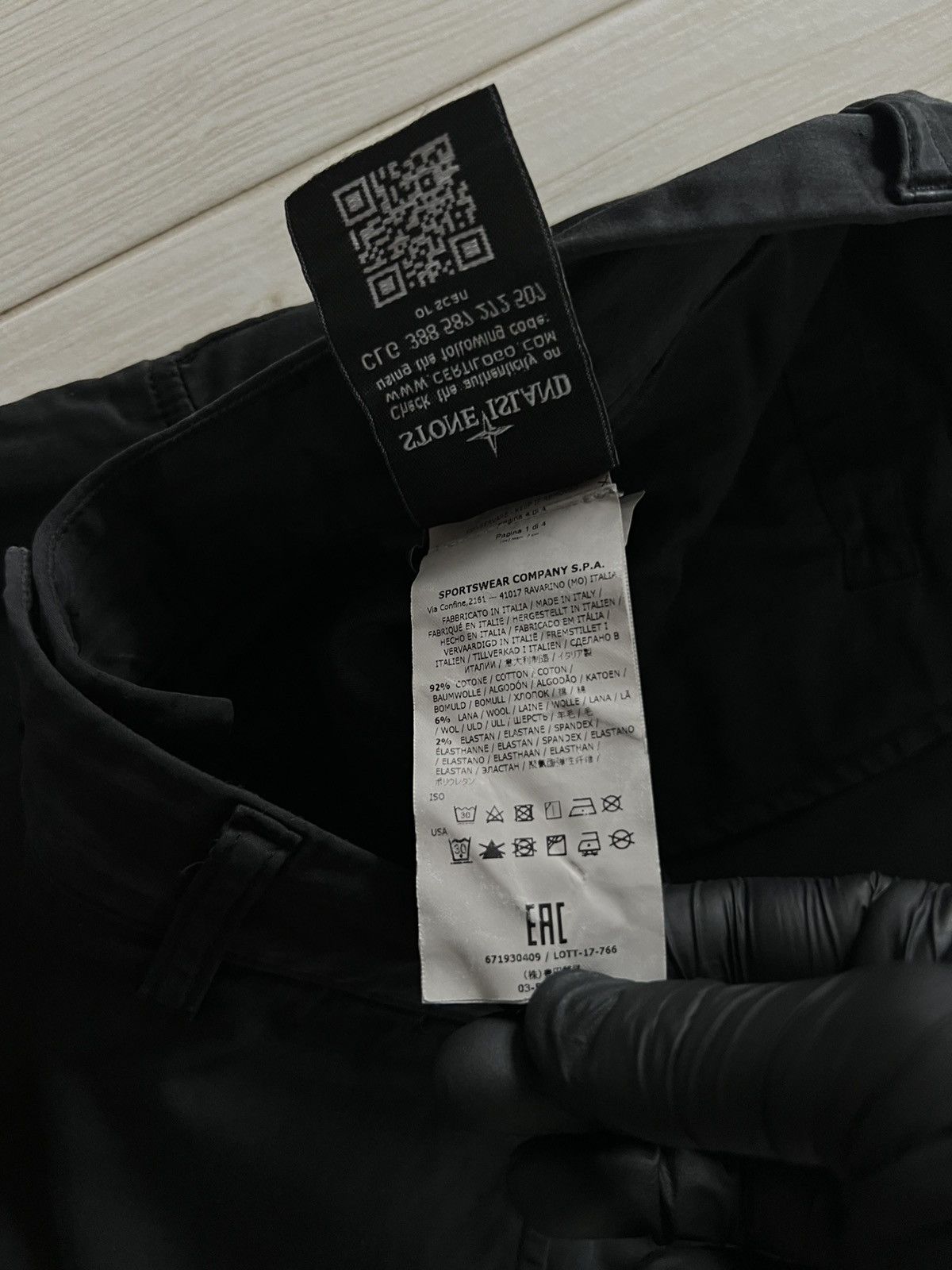 Stone Island Shadow Project Stone Island Shadow Project Pants Cargo Black 48 Size Size US 32 / EU 48 - 19 Thumbnail