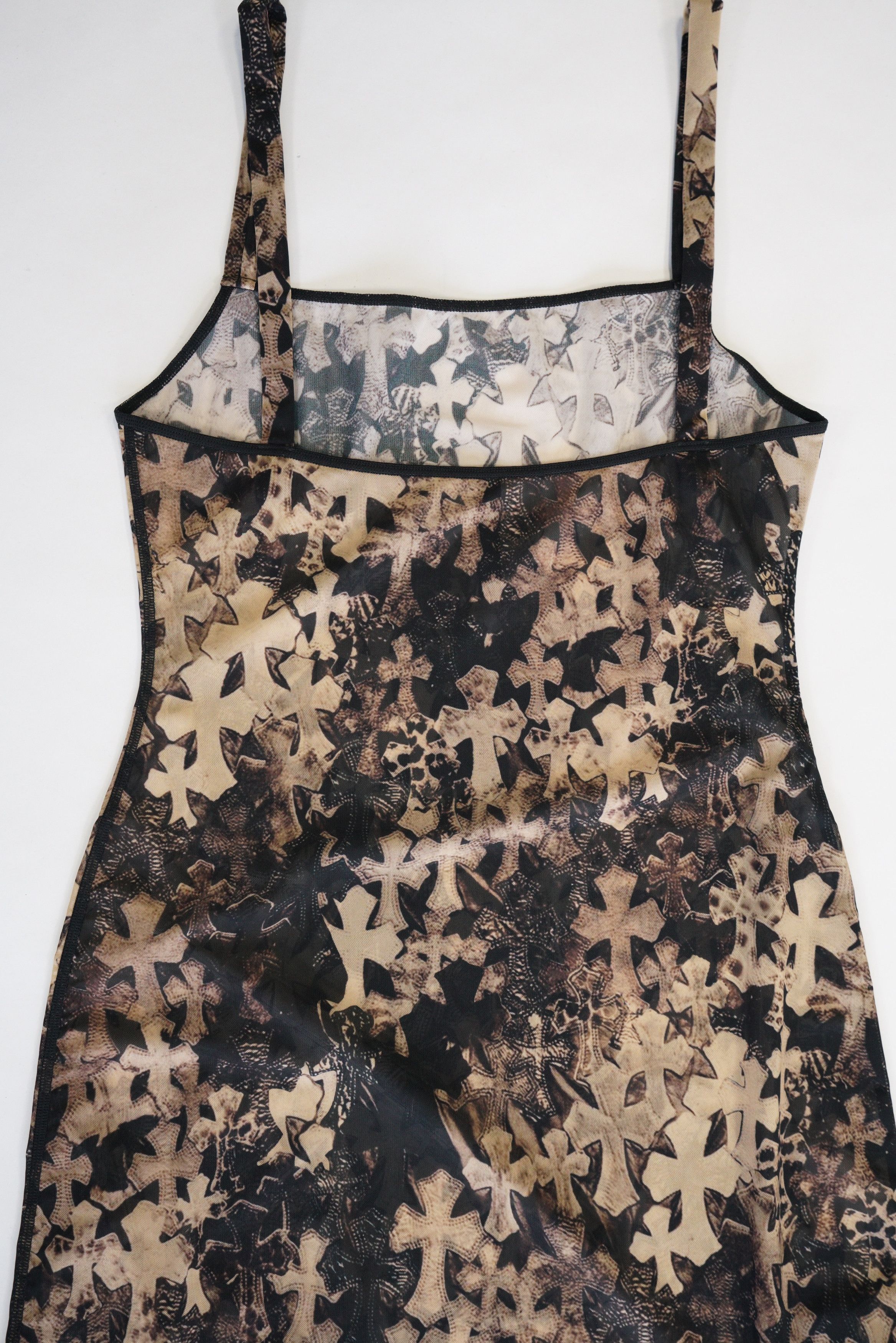 Chrome Hearts Chrome Hearts Waterfall Cross Print Sheer Mesh Dress Size M / US 6-8 / IT 42-44 - 8 Thumbnail