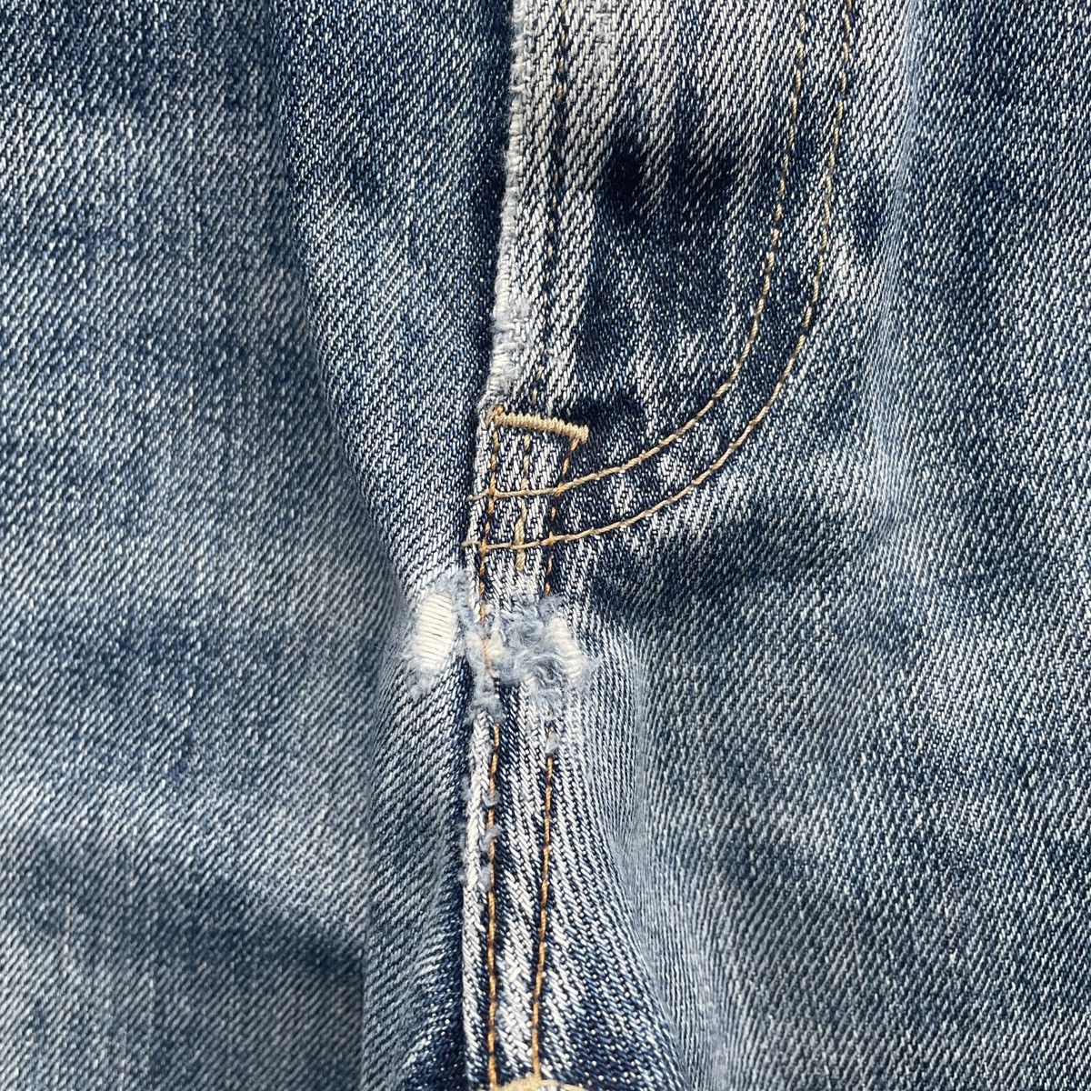 Japanese Brand × Jean × Vintage Vintage Faded Japanese Brand Denim Jeans Pants W35x30 Size US 35 - 5 Thumbnail