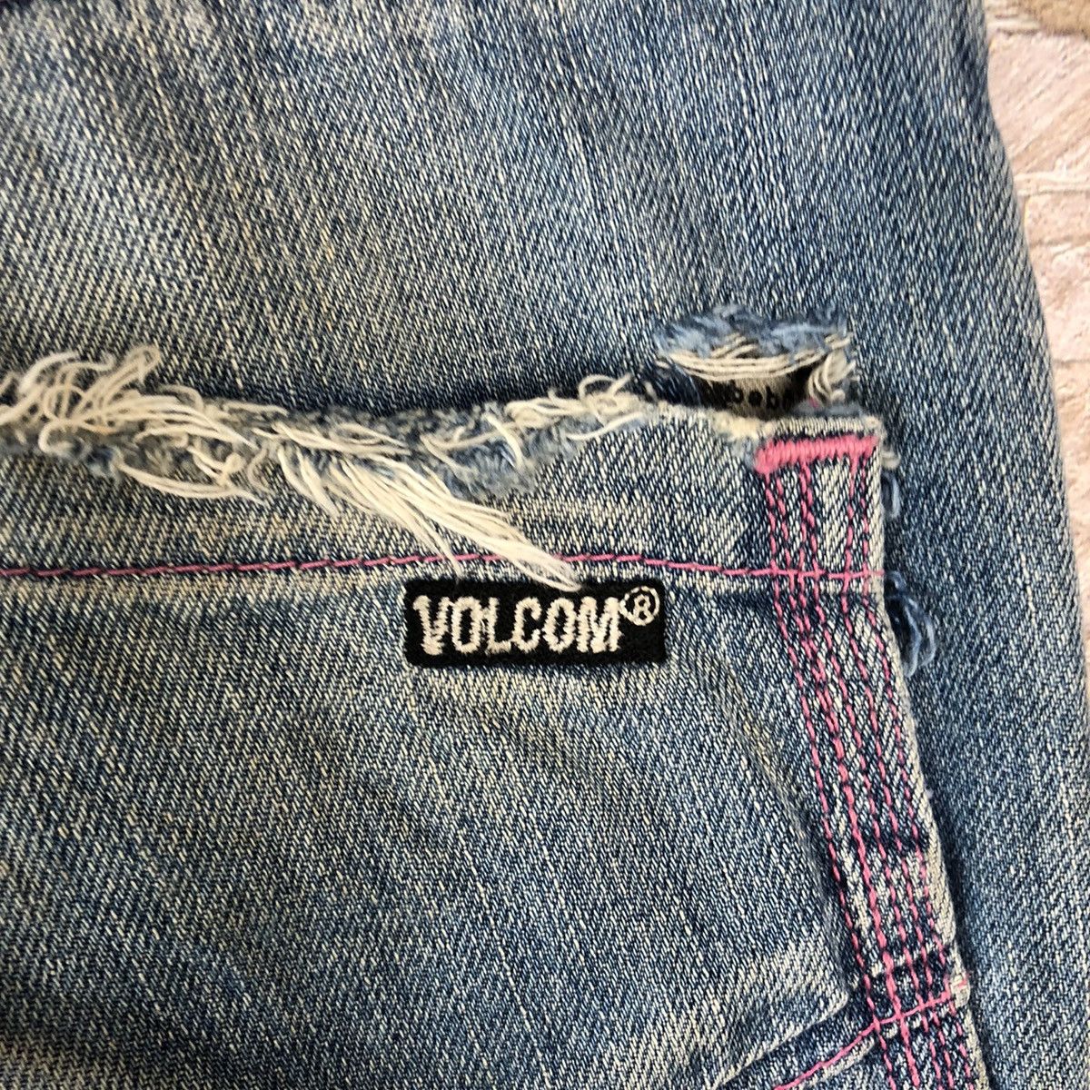 Volcom Volcom vintage skate Blue faded Denim Pants #A1169 Size US 33 - 17 Thumbnail