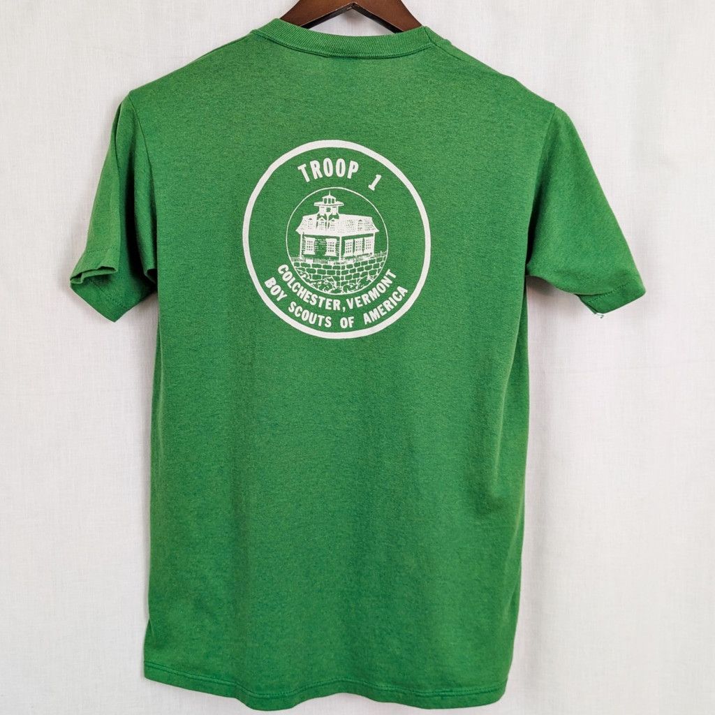 Jerzees Vintage Scouts of America Troop 1 Colchester VT T-Shirt Size US S / EU 44-46 / 1 - 1 Thumbnail