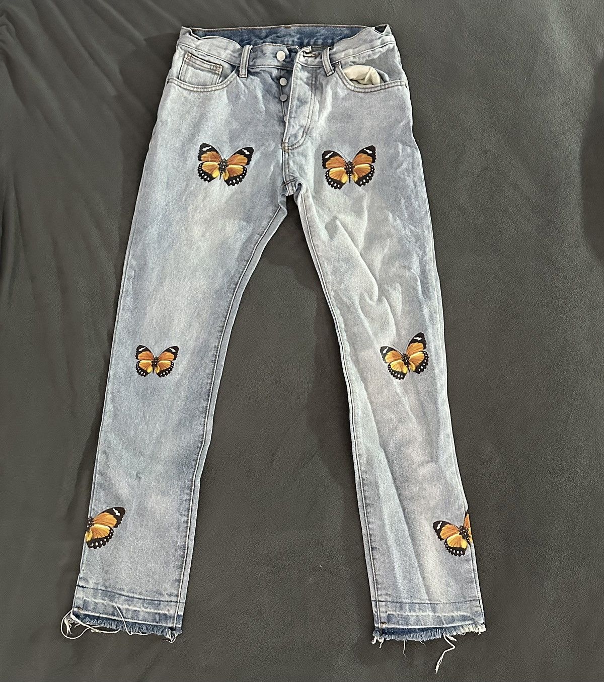 MNML MNML Jeans Butterfly Print 🦋👖 Grailed