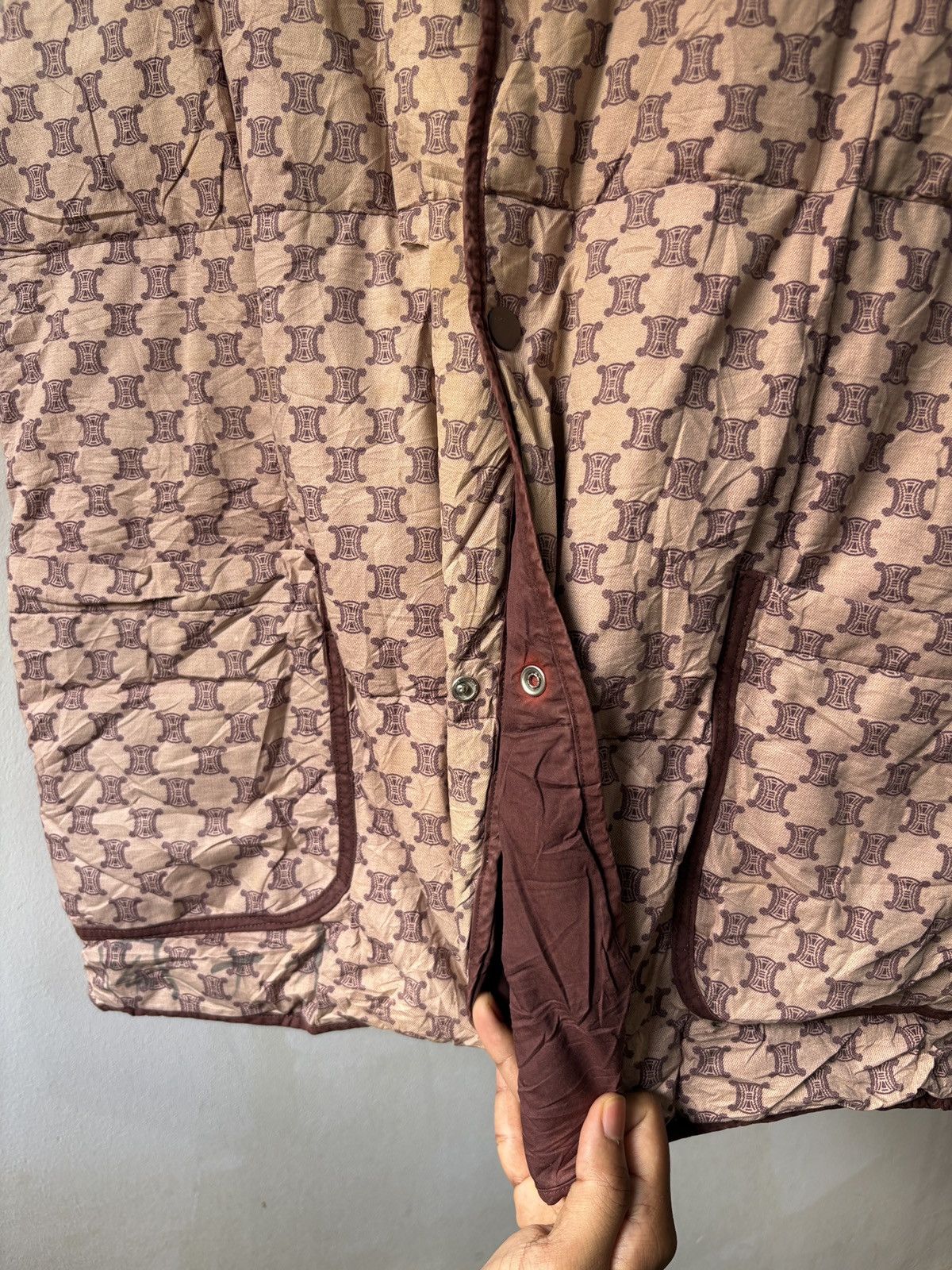 Celine Celine Macadam Puffer Vest Size L / US 10 / IT 46 - 7 Thumbnail